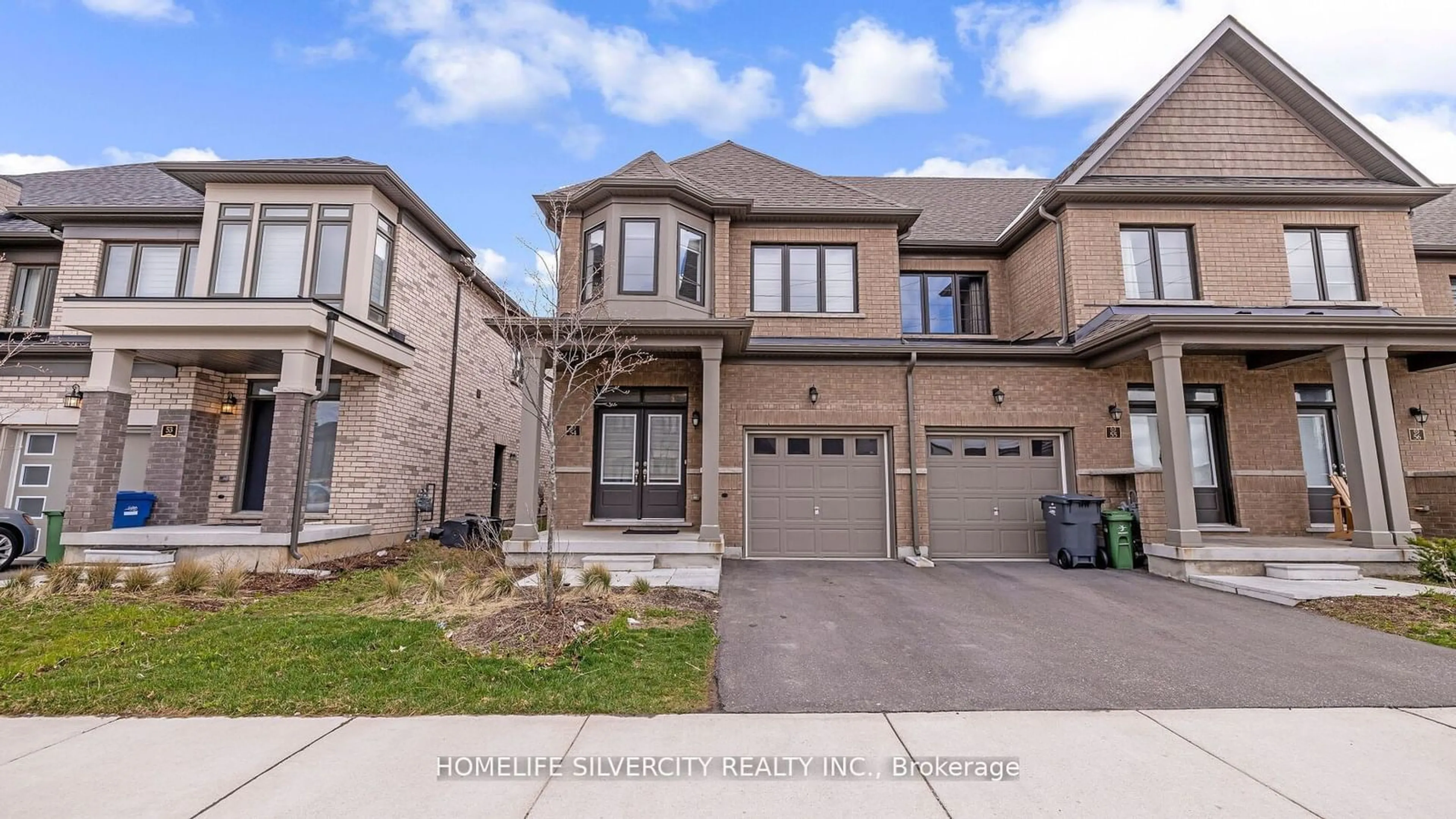 Home with brick exterior material, street for 166 Deerpath Dr #54, Guelph Ontario N1K 1W6