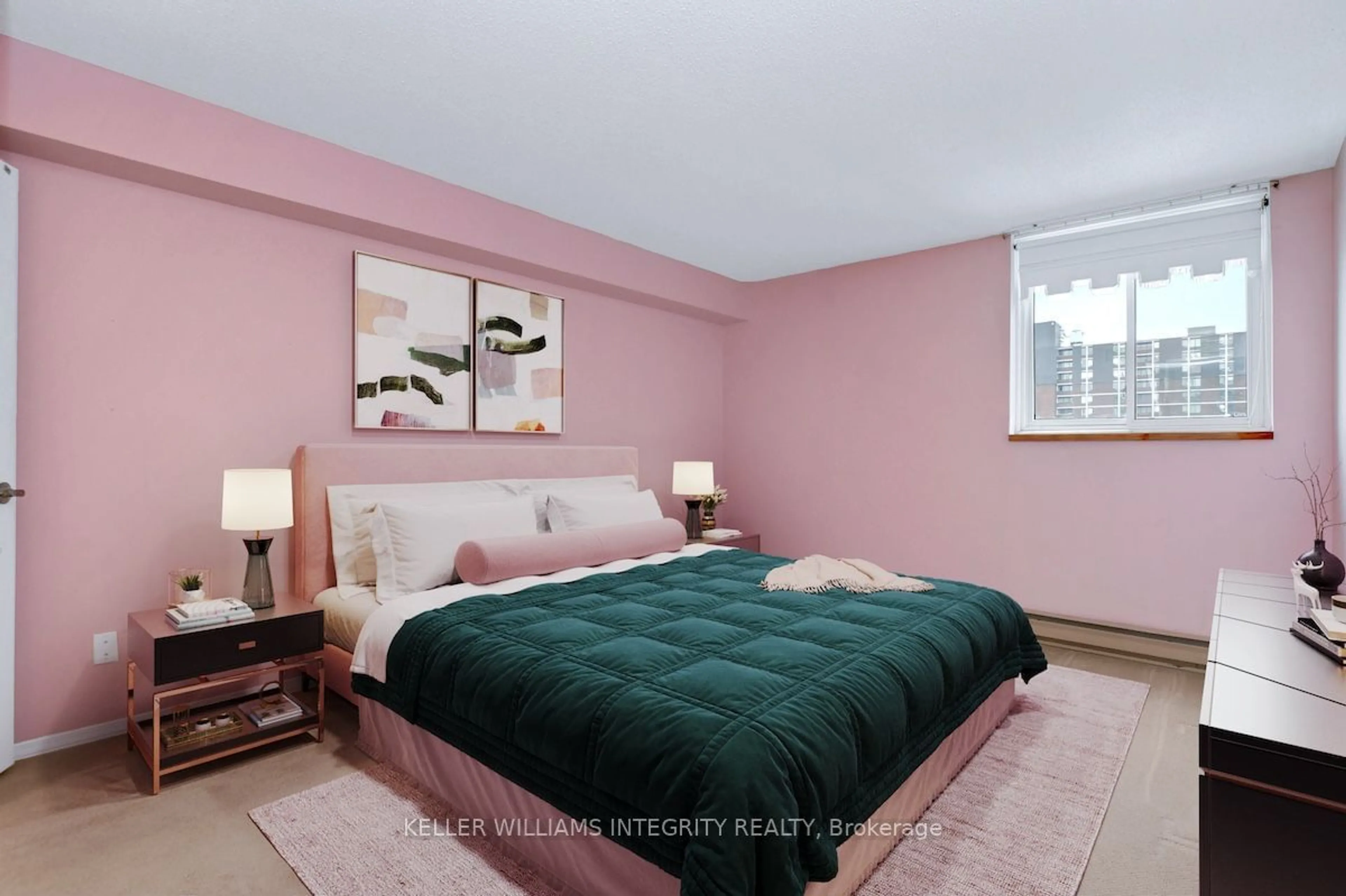 Bedroom with bed, unknown for 1705 Playfair Dr #707, Alta Vista and Area Ontario K1H 8P6