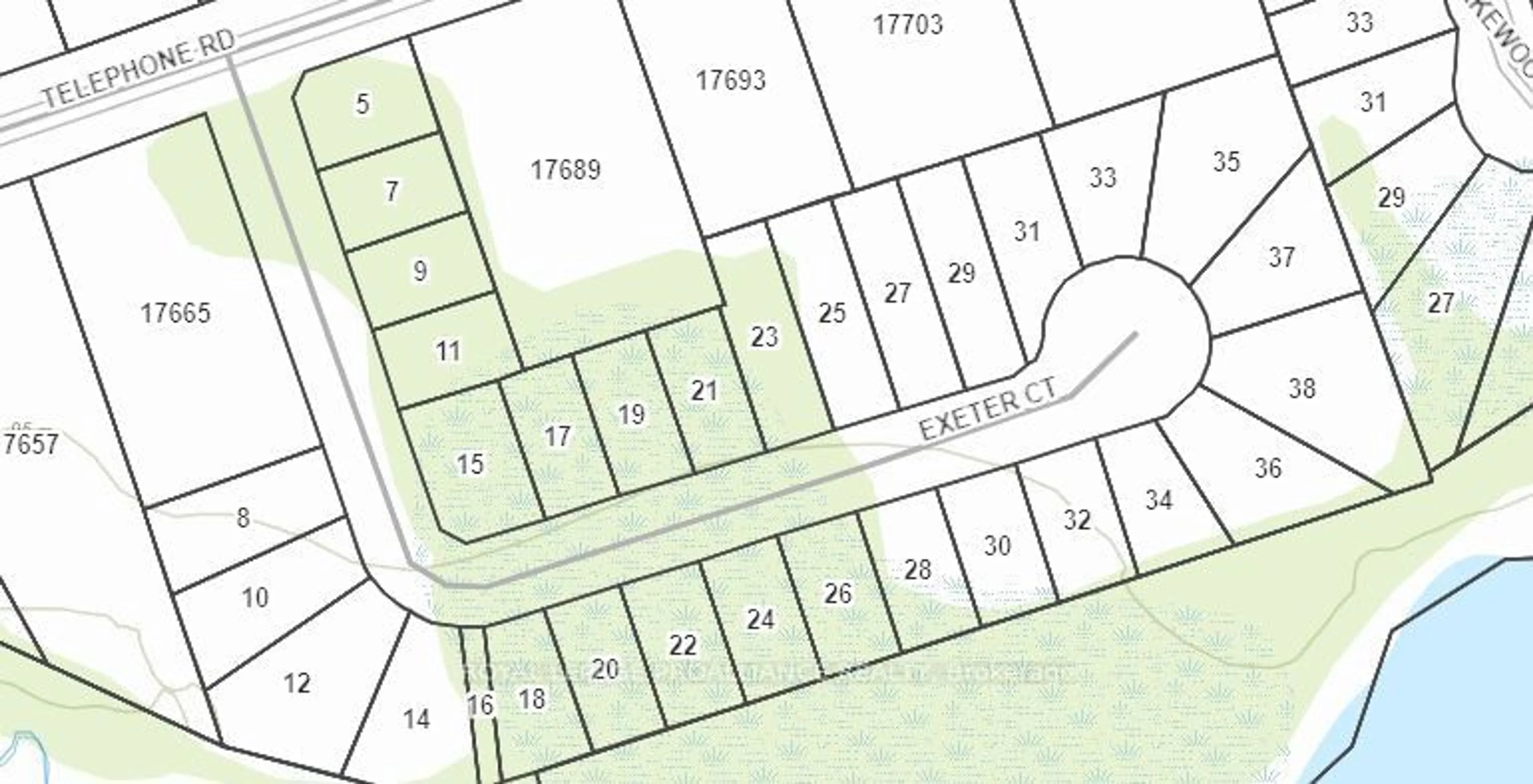 Floor plan for 36 Exeter Crt, Quinte West Ontario K8V 5P4