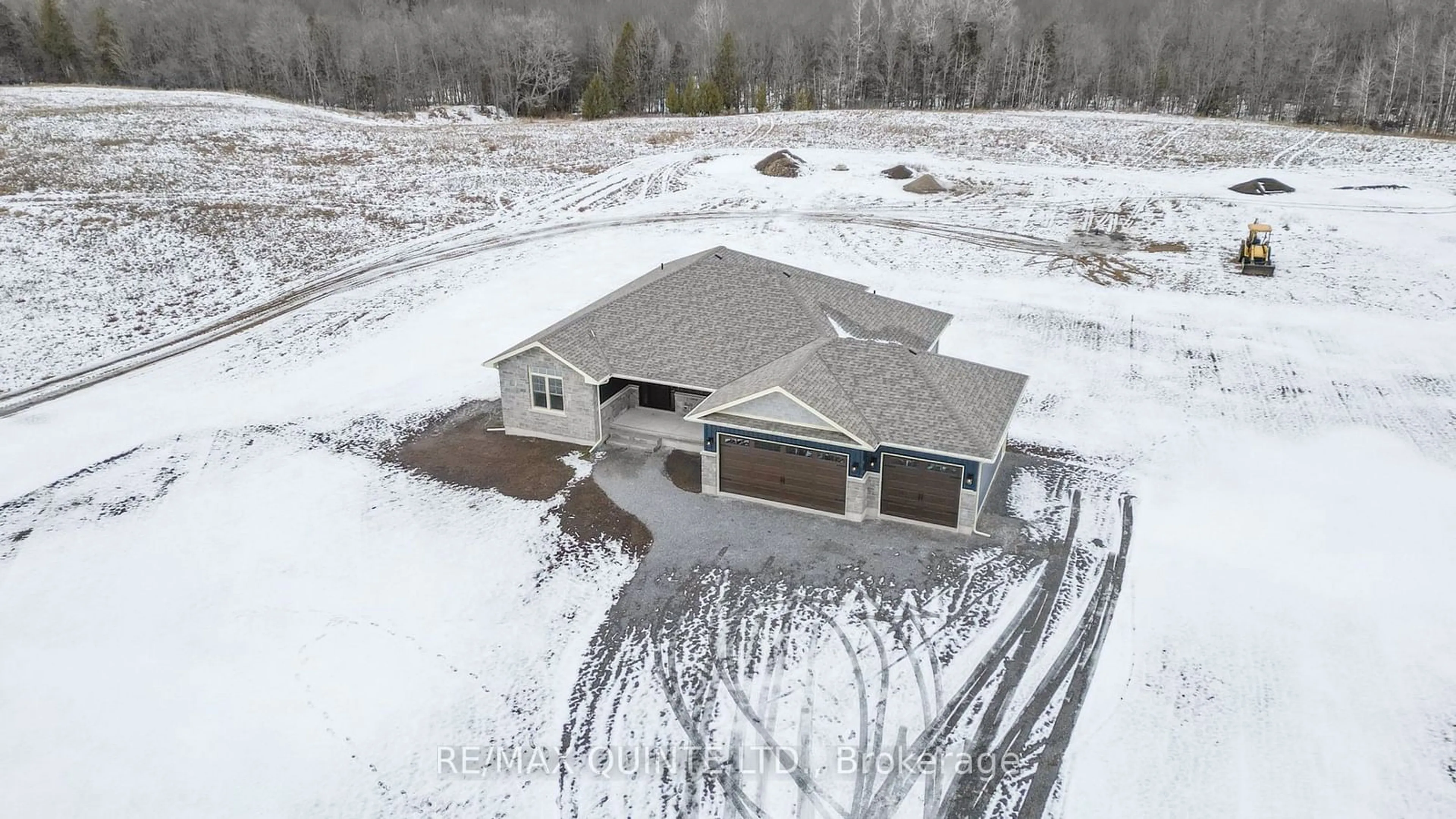 A pic from outside/outdoor area/front of a property/back of a property/a pic from drone, building for 1414 Harold Rd, Stirling-Rawdon Ontario K0K 3E0