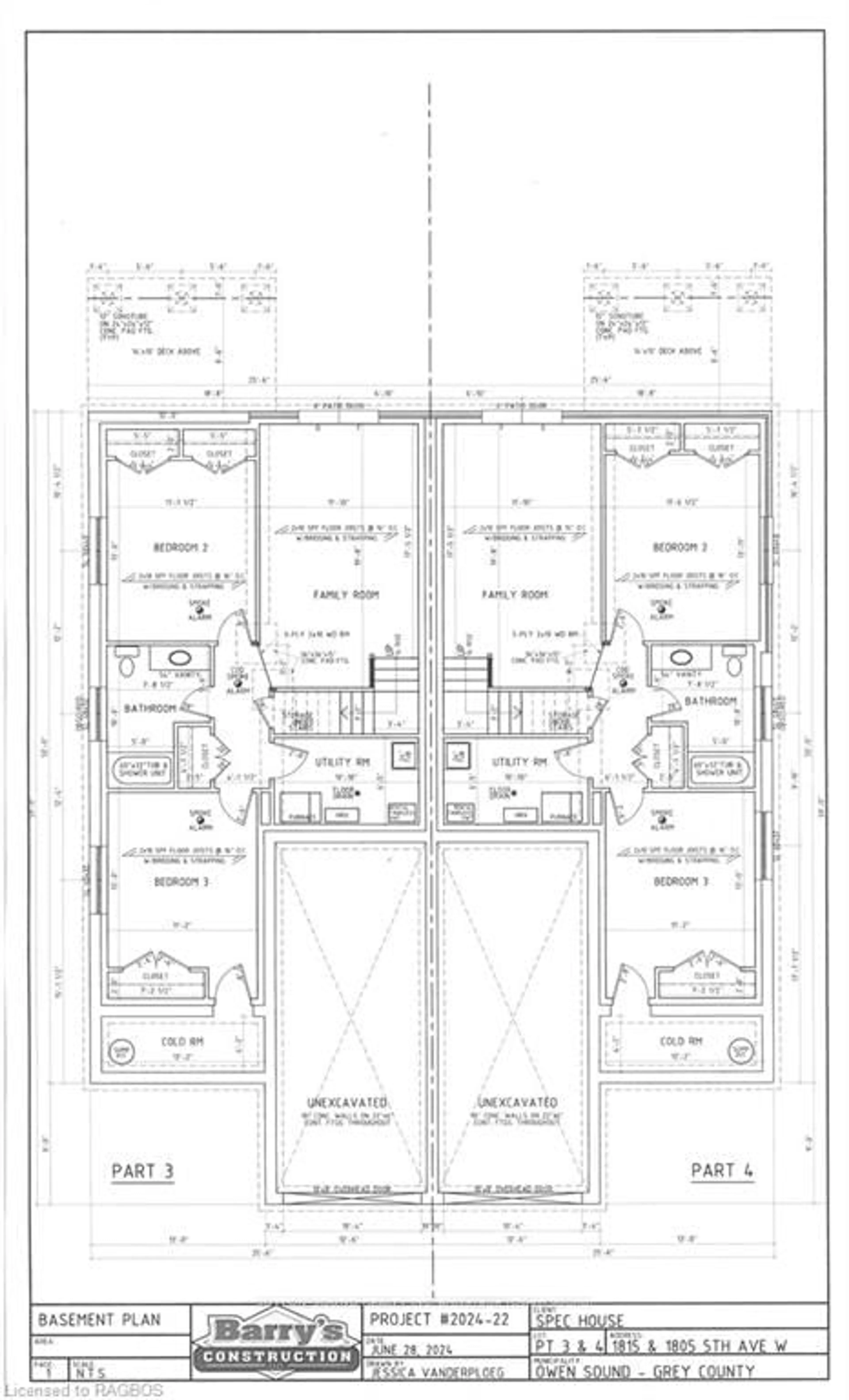 Floor plan for 1815 5TH Ave, Owen Sound Ontario N4K 5C2