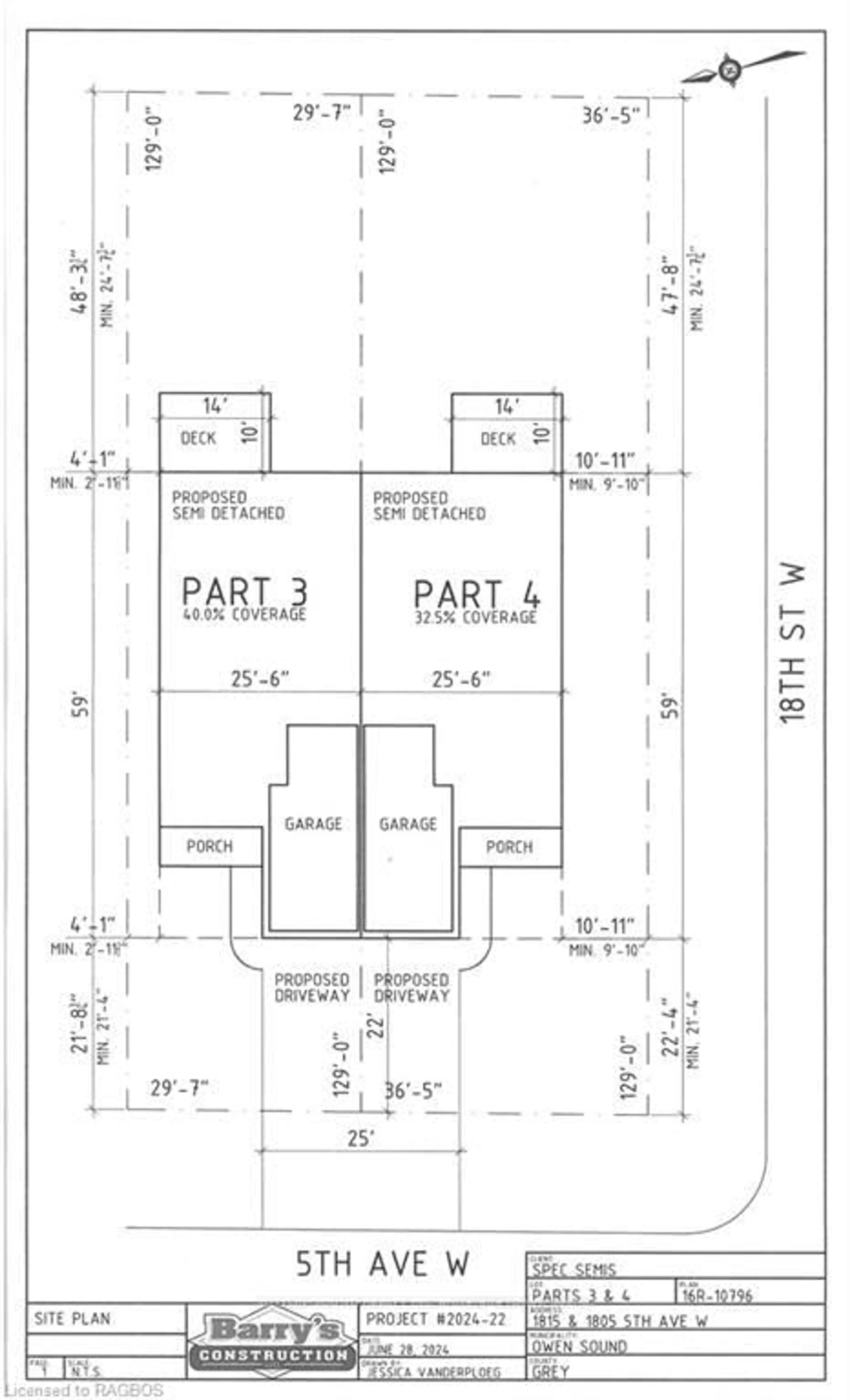 Floor plan for 1815 5TH Ave, Owen Sound Ontario N4K 5C2