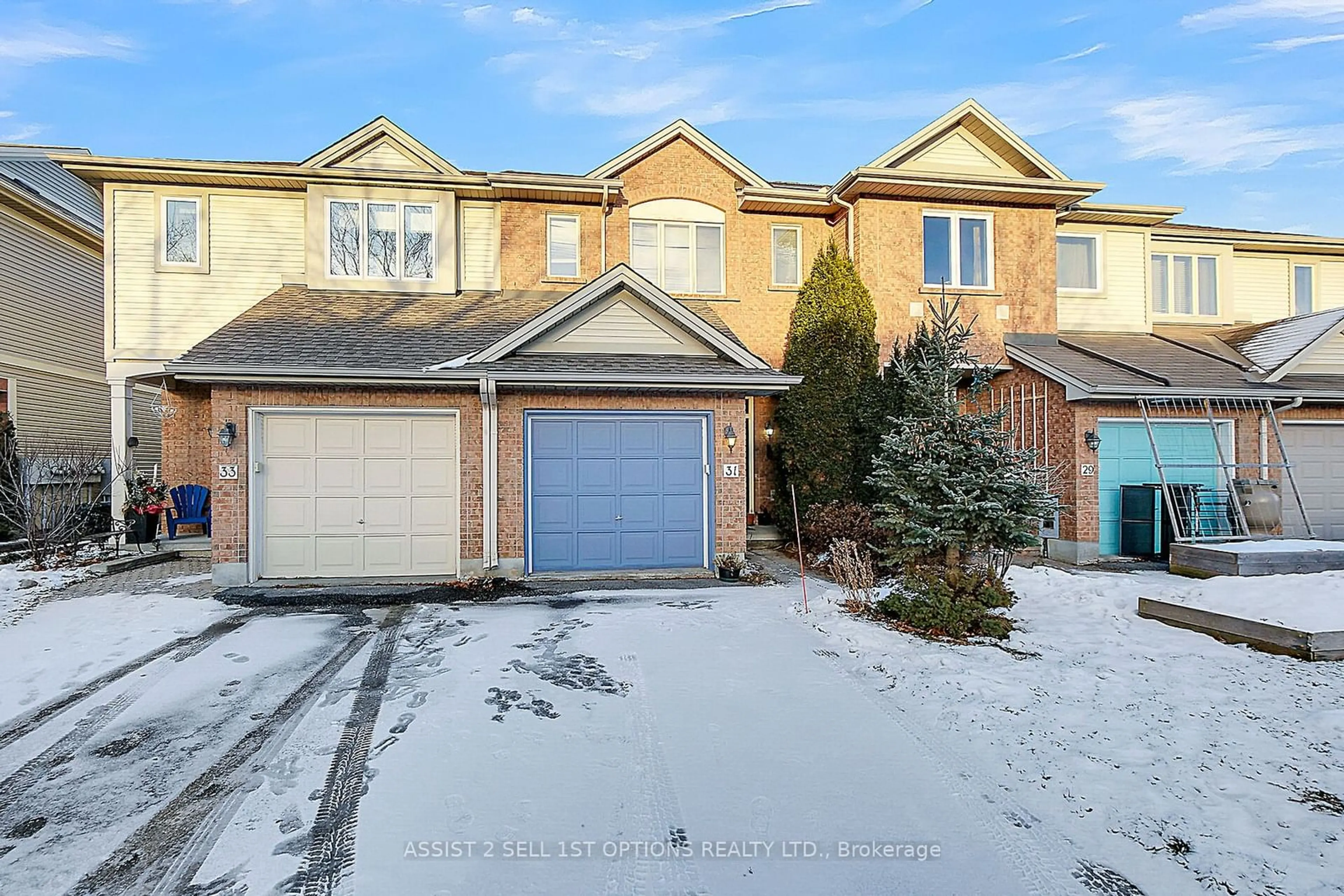 A pic from outside/outdoor area/front of a property/back of a property/a pic from drone, street for 31 Rhapsody Lane, Hunt Club - Windsor Park Village and Area Ontario K1V 1B2