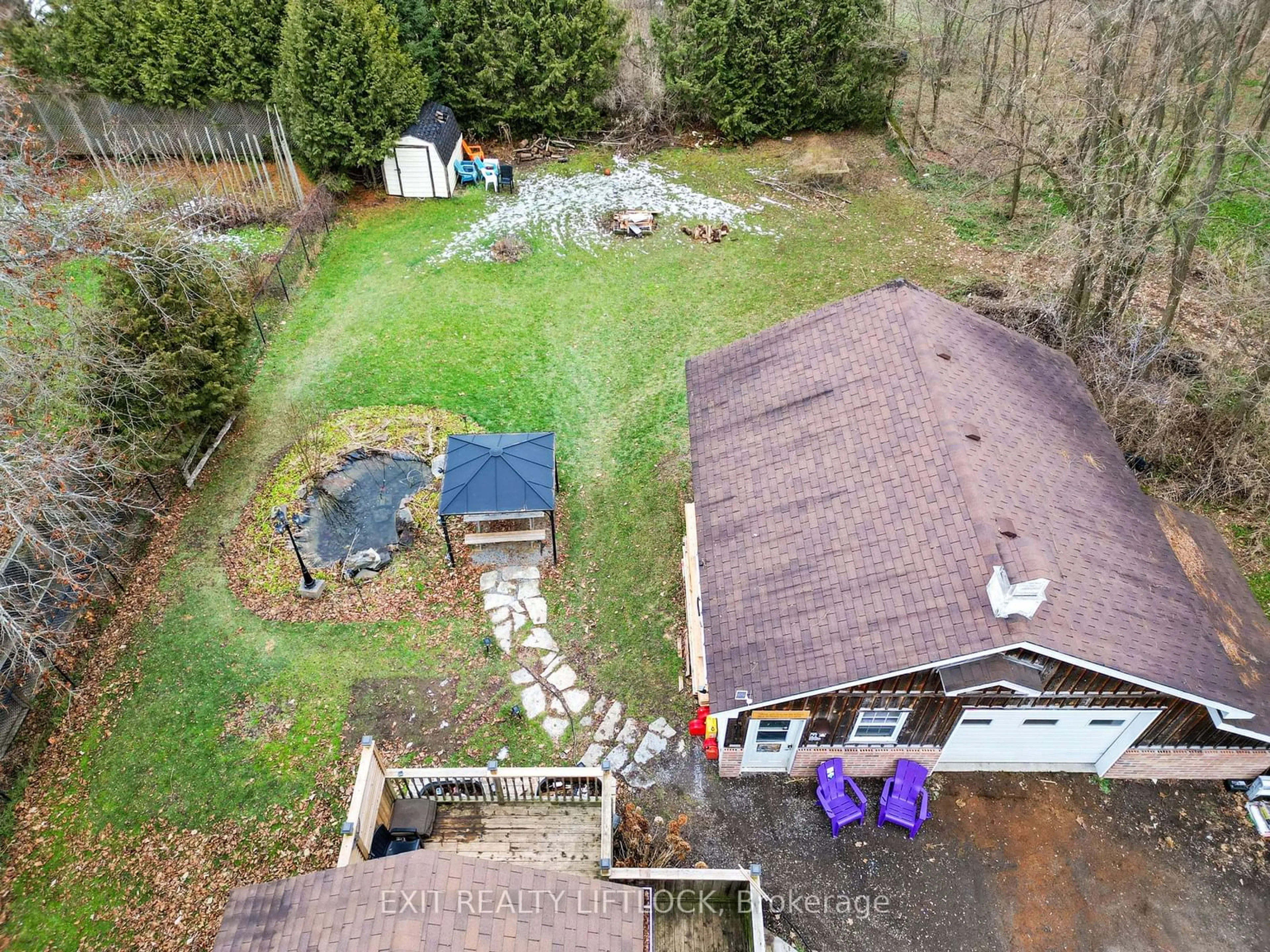 A pic from outside/outdoor area/front of a property/back of a property/a pic from drone, unknown for 14 Walter St, Trent Hills Ontario K0K 3K0