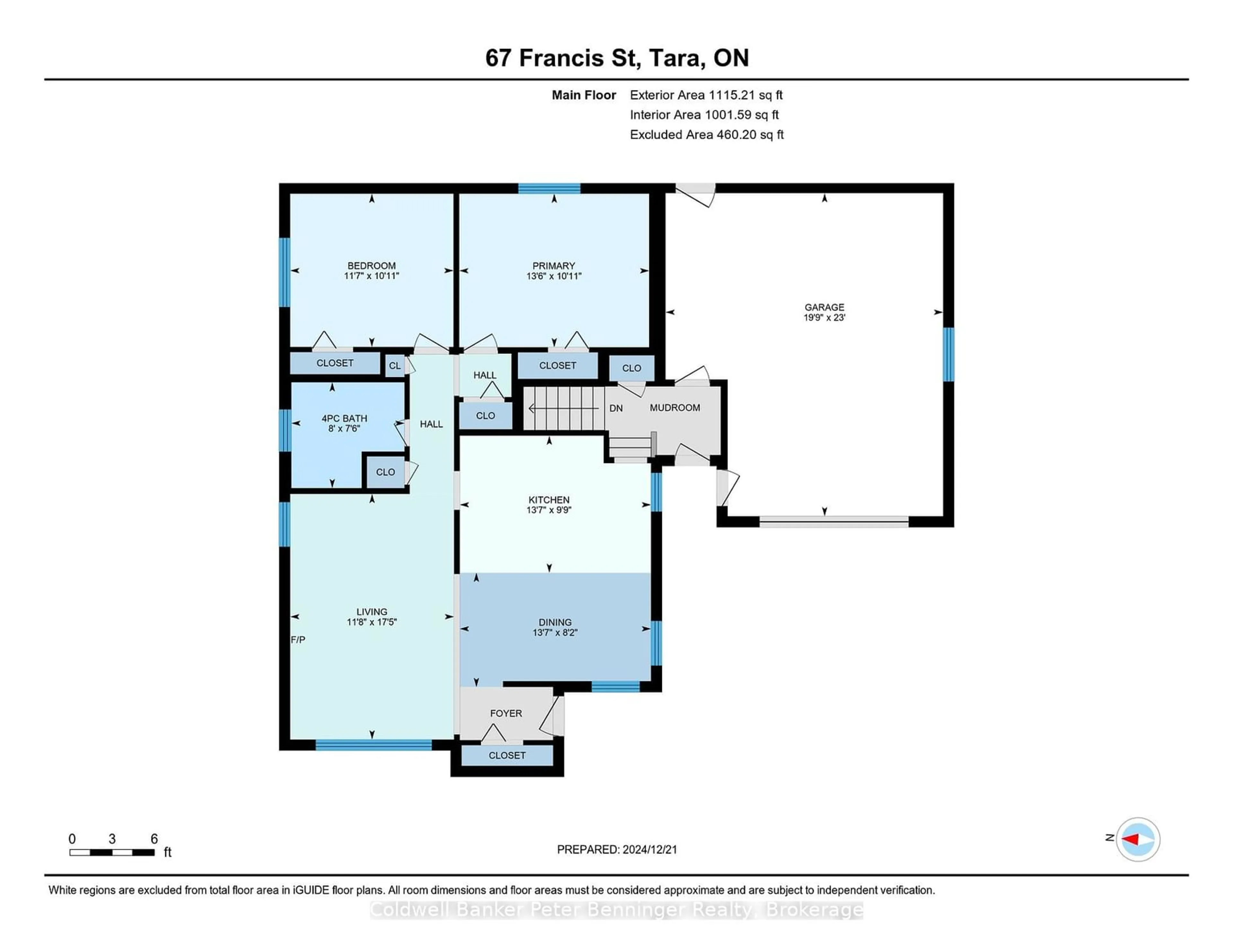 Floor plan for 67 Francis St, Arran-Elderslie Ontario N0H 2N0