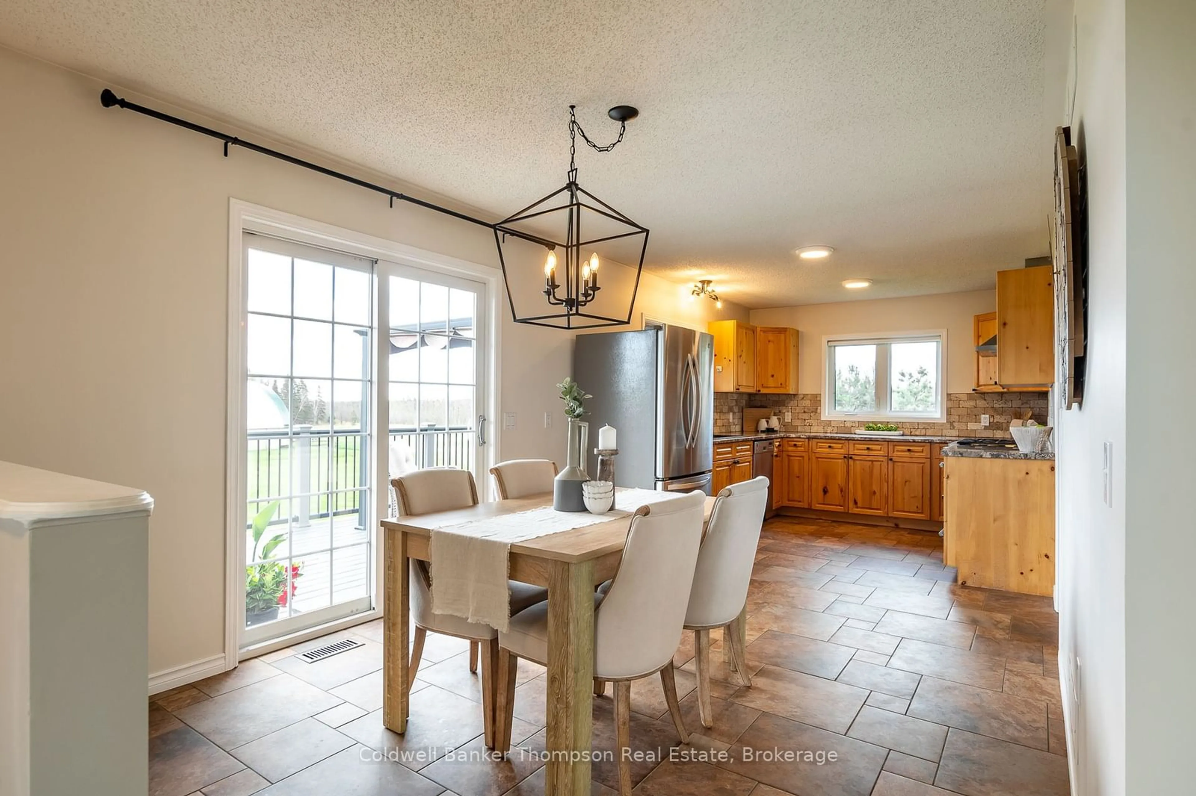 Open concept kitchen, ceramic/tile floor for 3737 HIGHWAY 124, Magnetawan Ontario P0A 1Z0