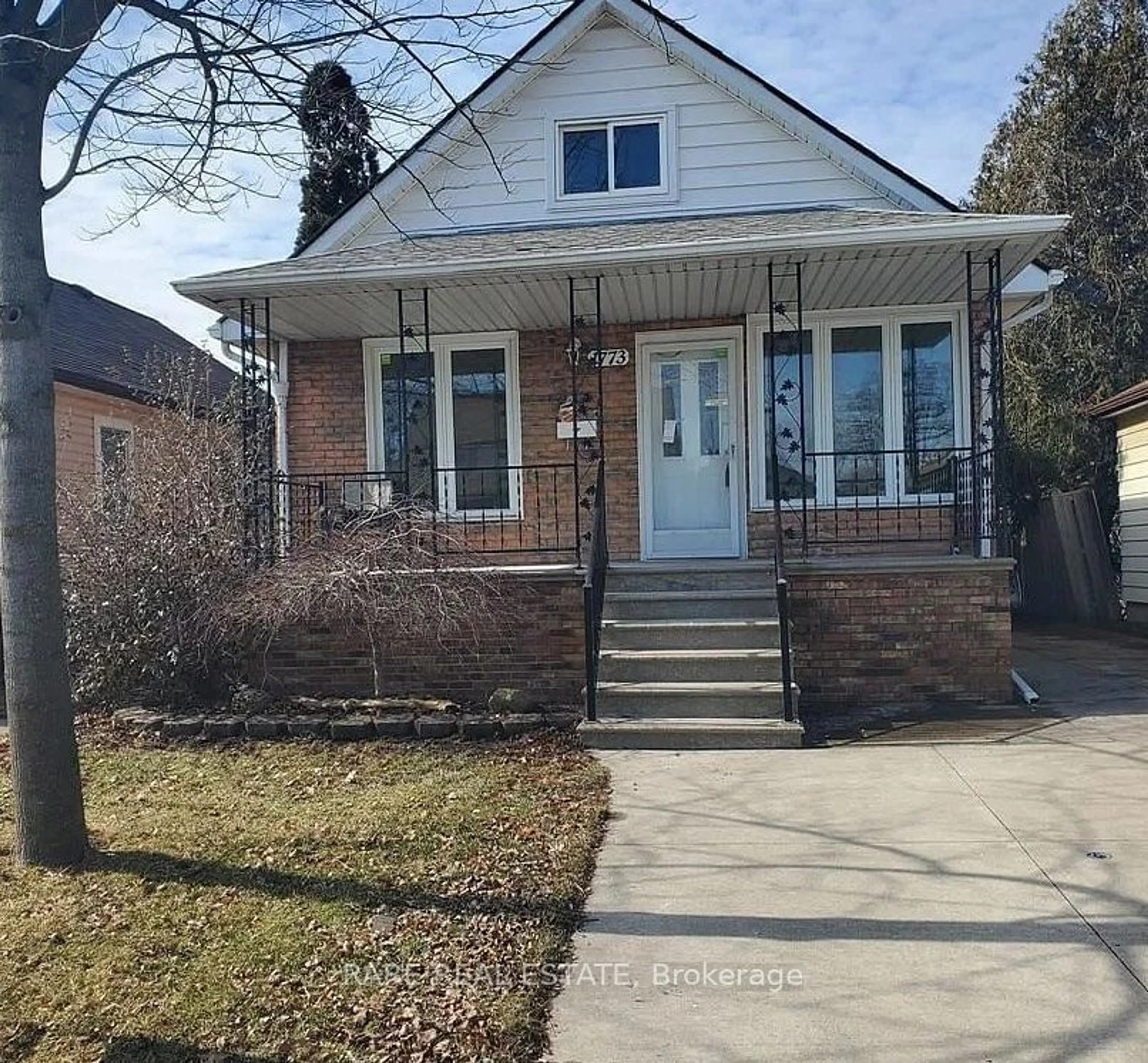 Home with brick exterior material, street for 1773 Hall Ave, Windsor Ontario N8W 2L5