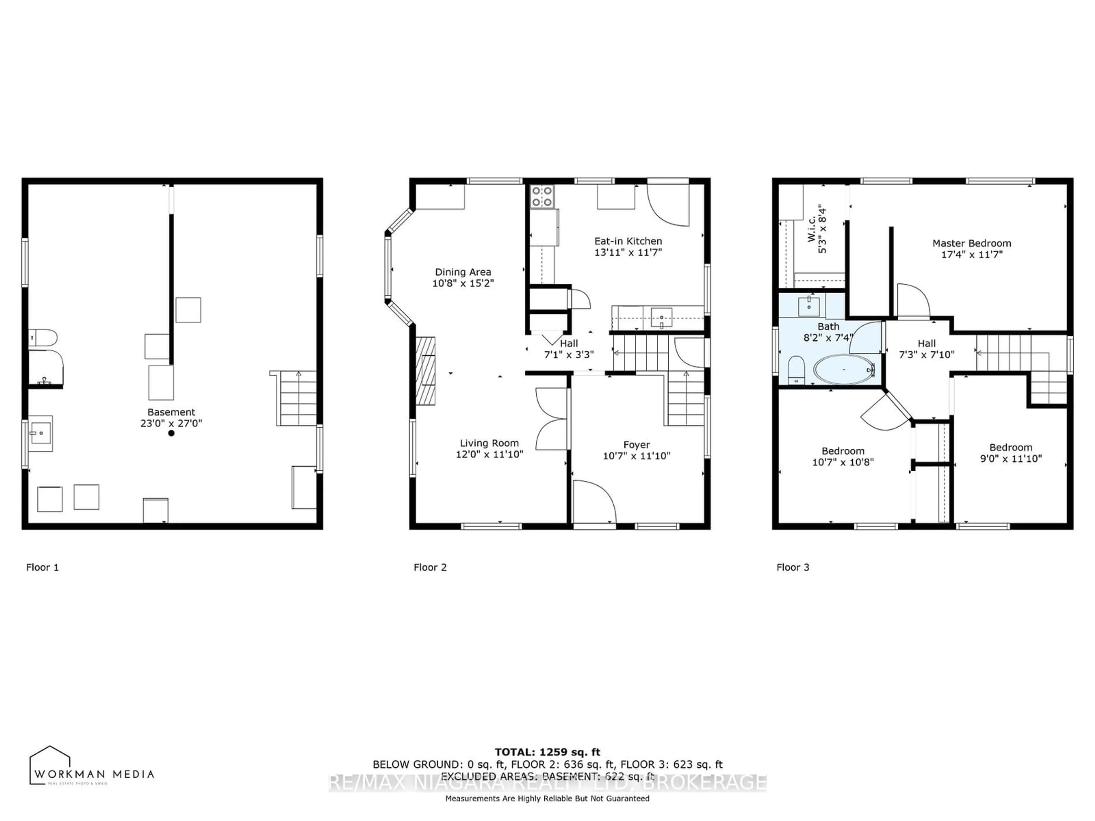 Floor plan for 4371 Bampfield St, Niagara Falls Ontario L2E 1G7