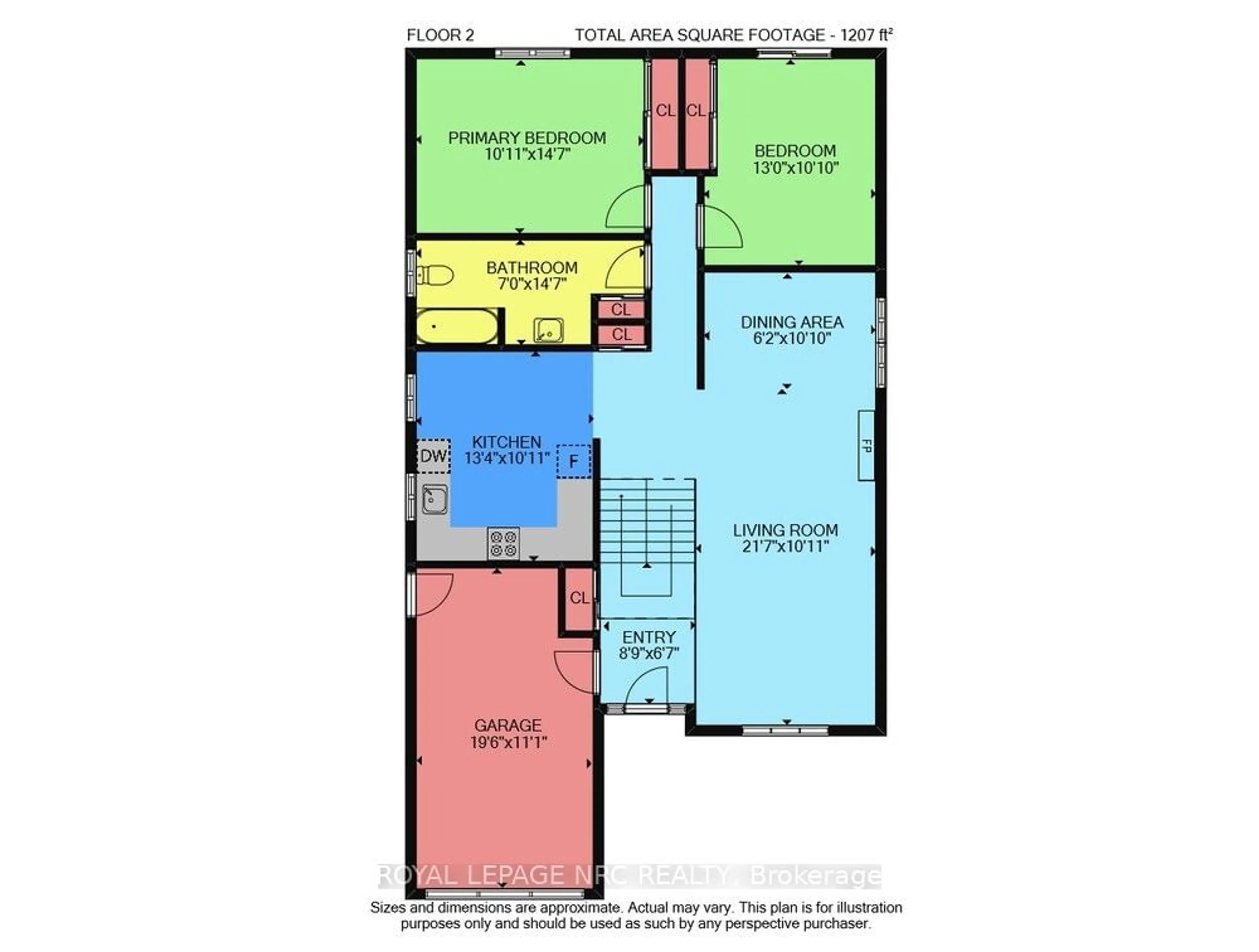 Floor plan for 3982 Magnolia Dr, Lincoln Ontario L0R 2C0