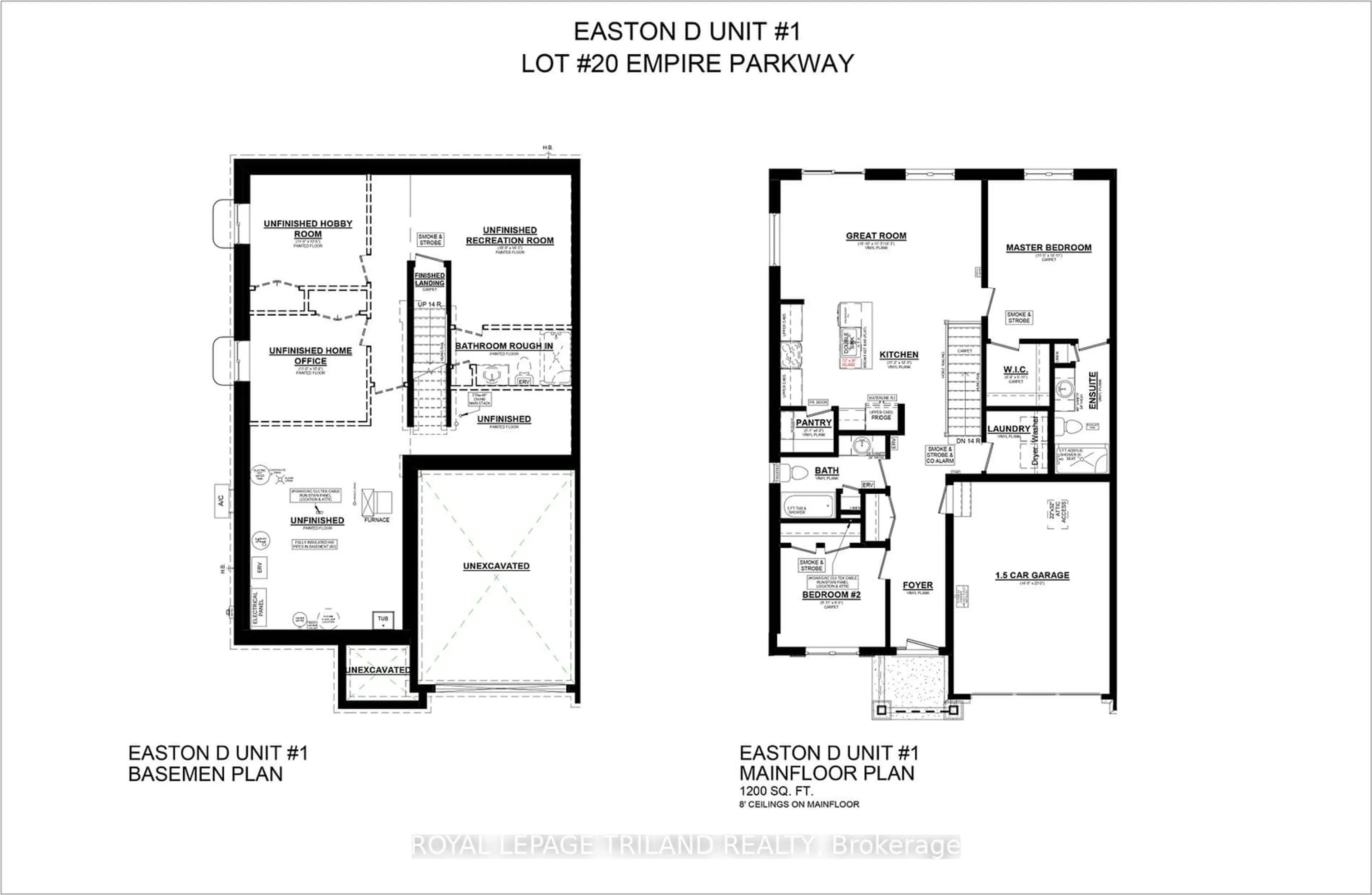 Floor plan for 76 EMPIRE Pkwy, St. Thomas Ontario N5R 0N4