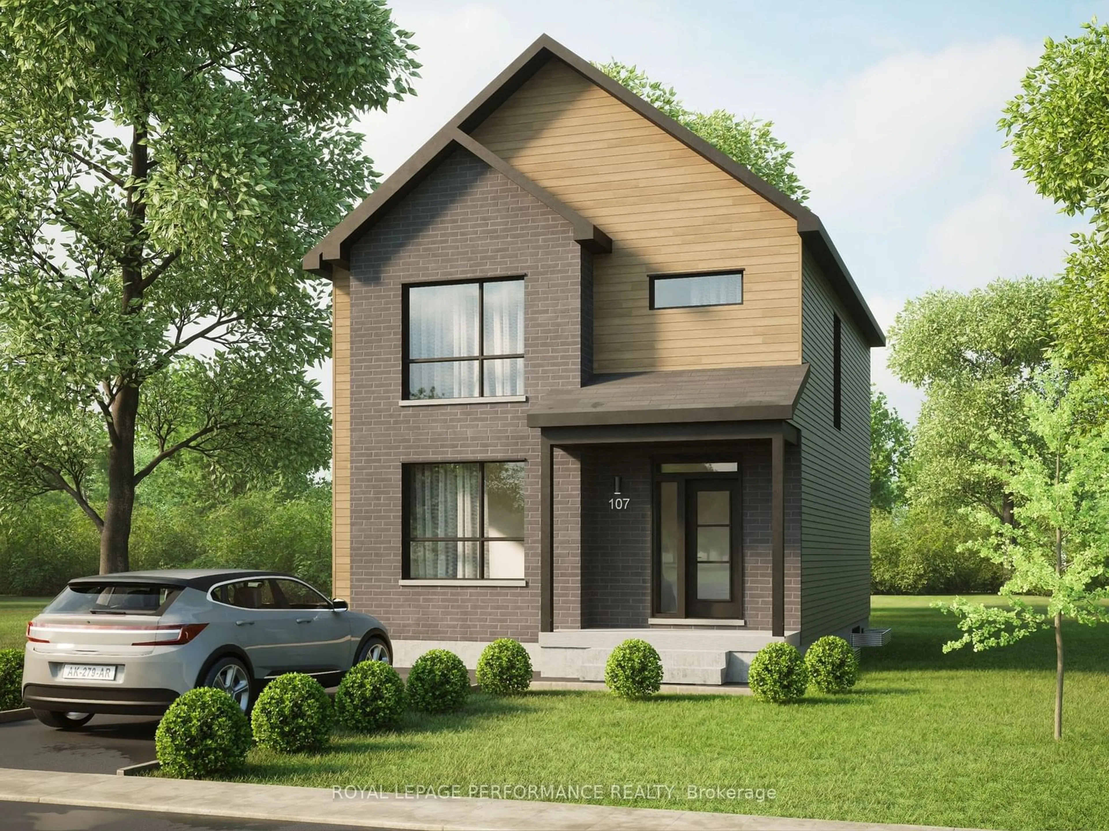 Home with brick exterior material, street for Lot 7C Juniper St, The Nation Ontario K0A 2M0