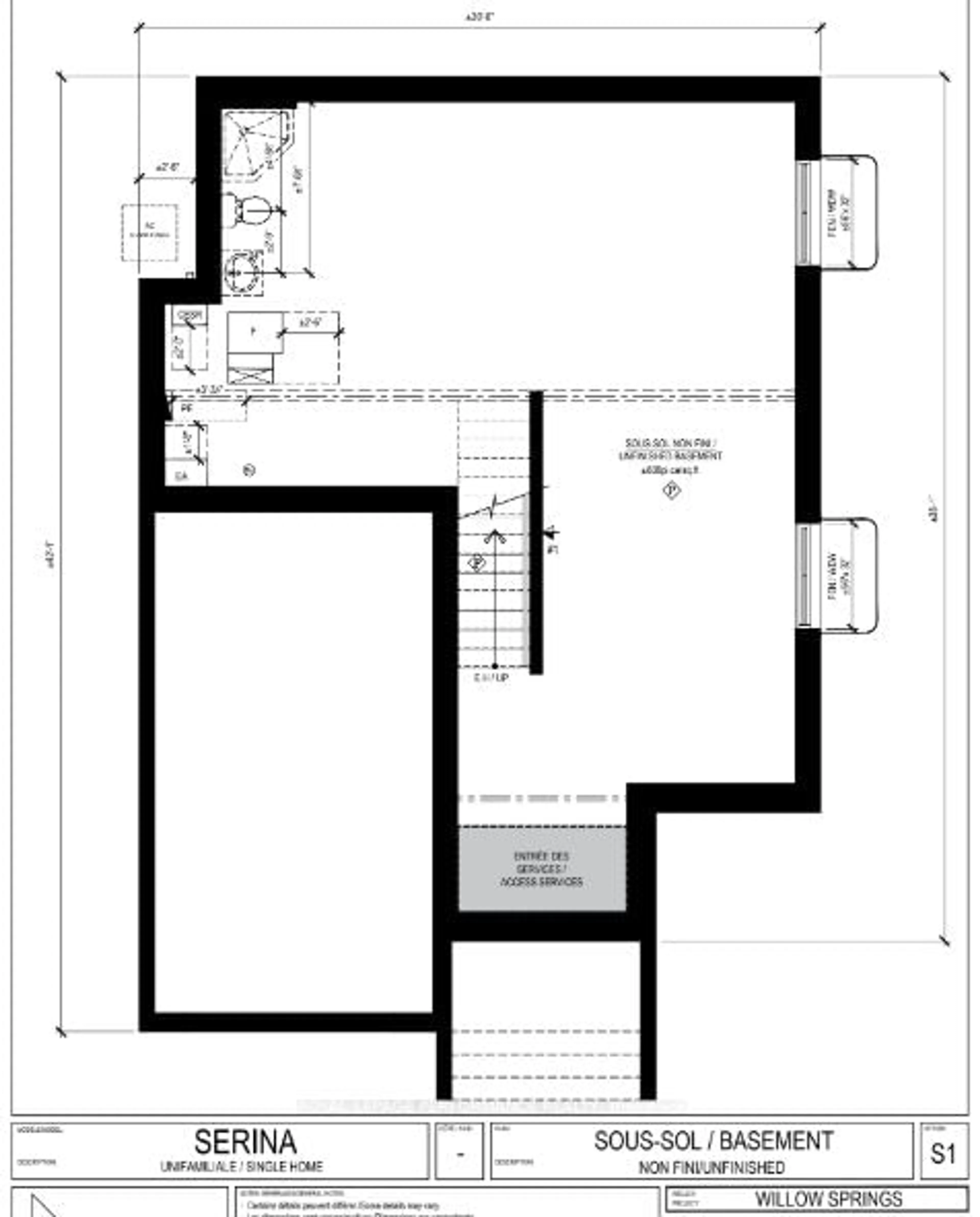 Floor plan for Lot 7A Juniper St, The Nation Ontario K0A 2M0