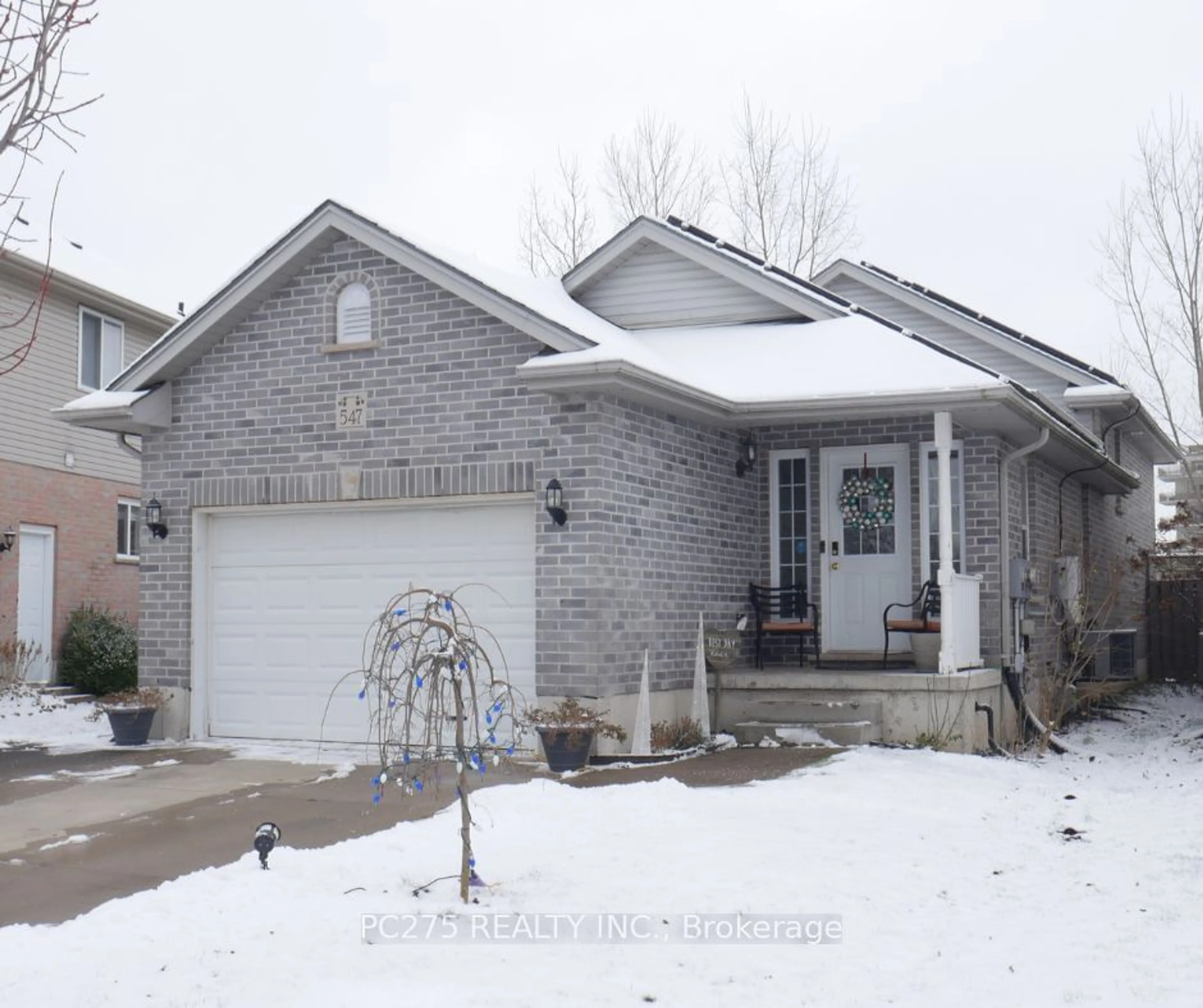 Home with brick exterior material, street for 547 Ontario St, Woodstock Ontario N4V 1H2