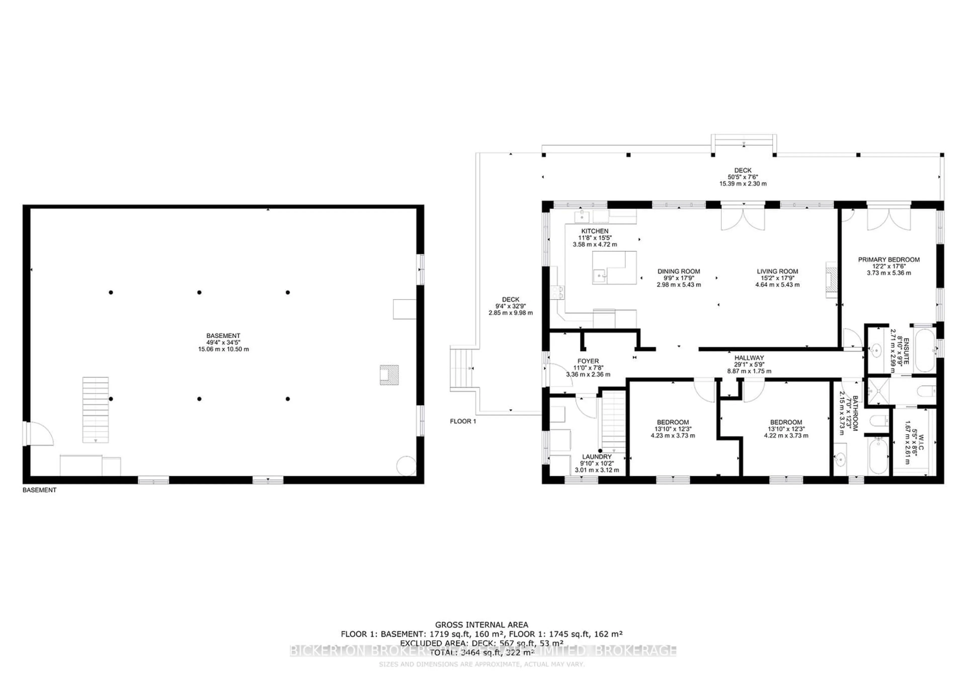 Floor plan for 1125 Nine Mile Point Rd, Frontenac Islands Ontario K0H 2Y0