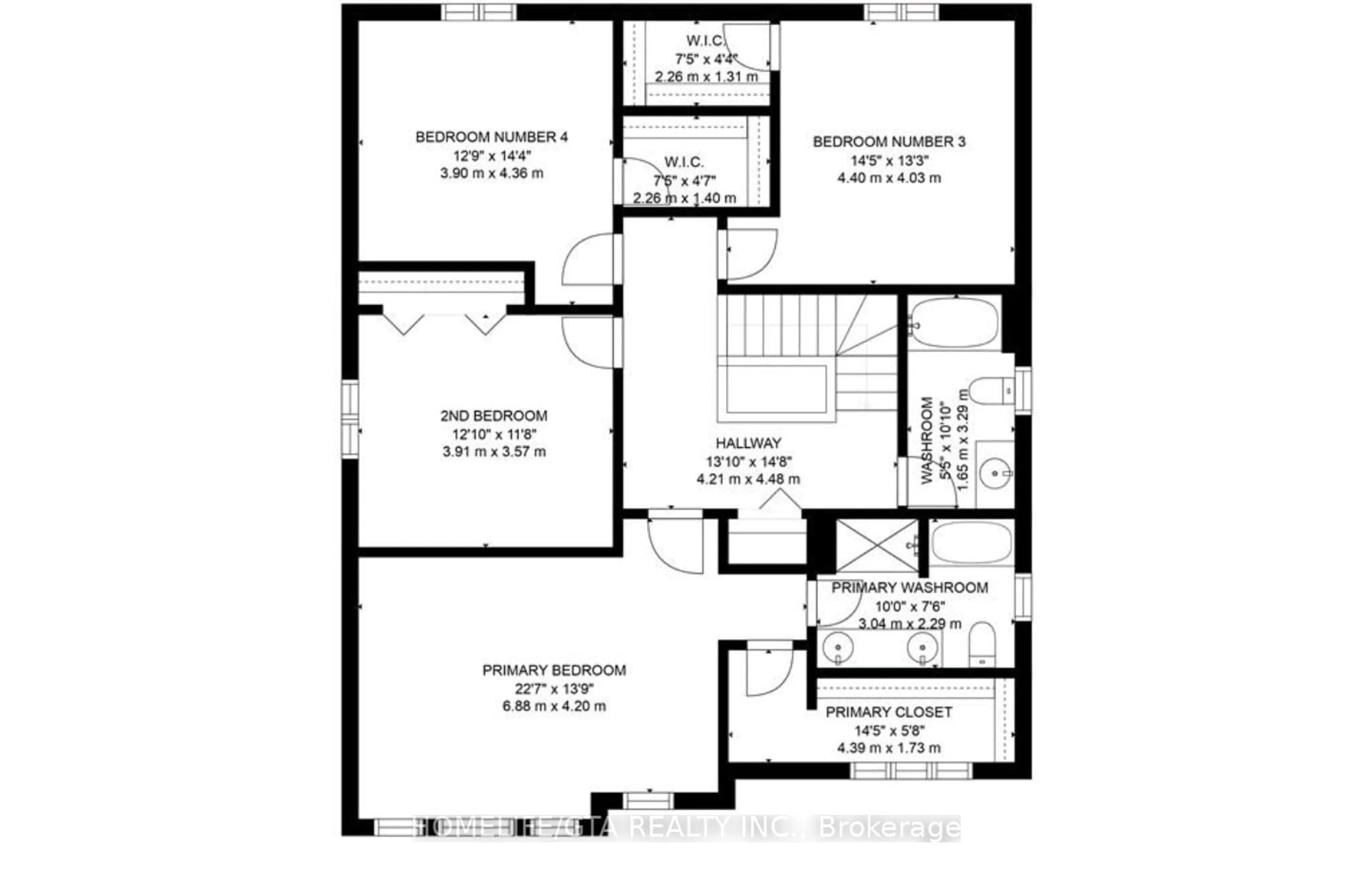 Floor plan for 1715 Executive Ave, Kingston Ontario K7P 2Z3