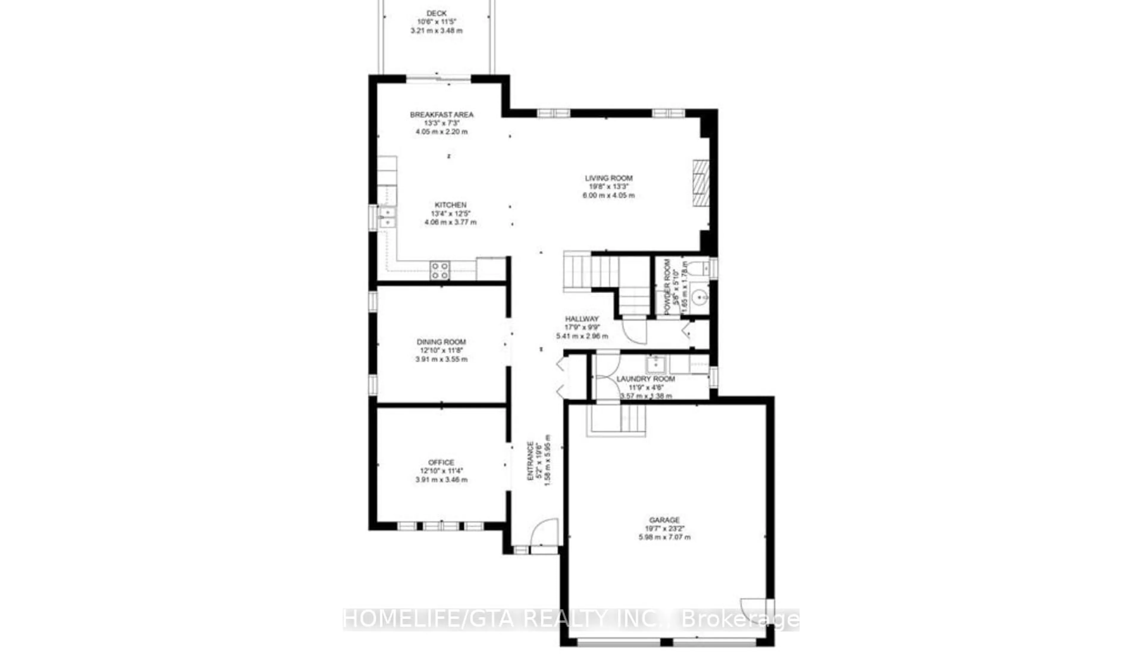 Floor plan for 1715 Executive Ave, Kingston Ontario K7P 2Z3