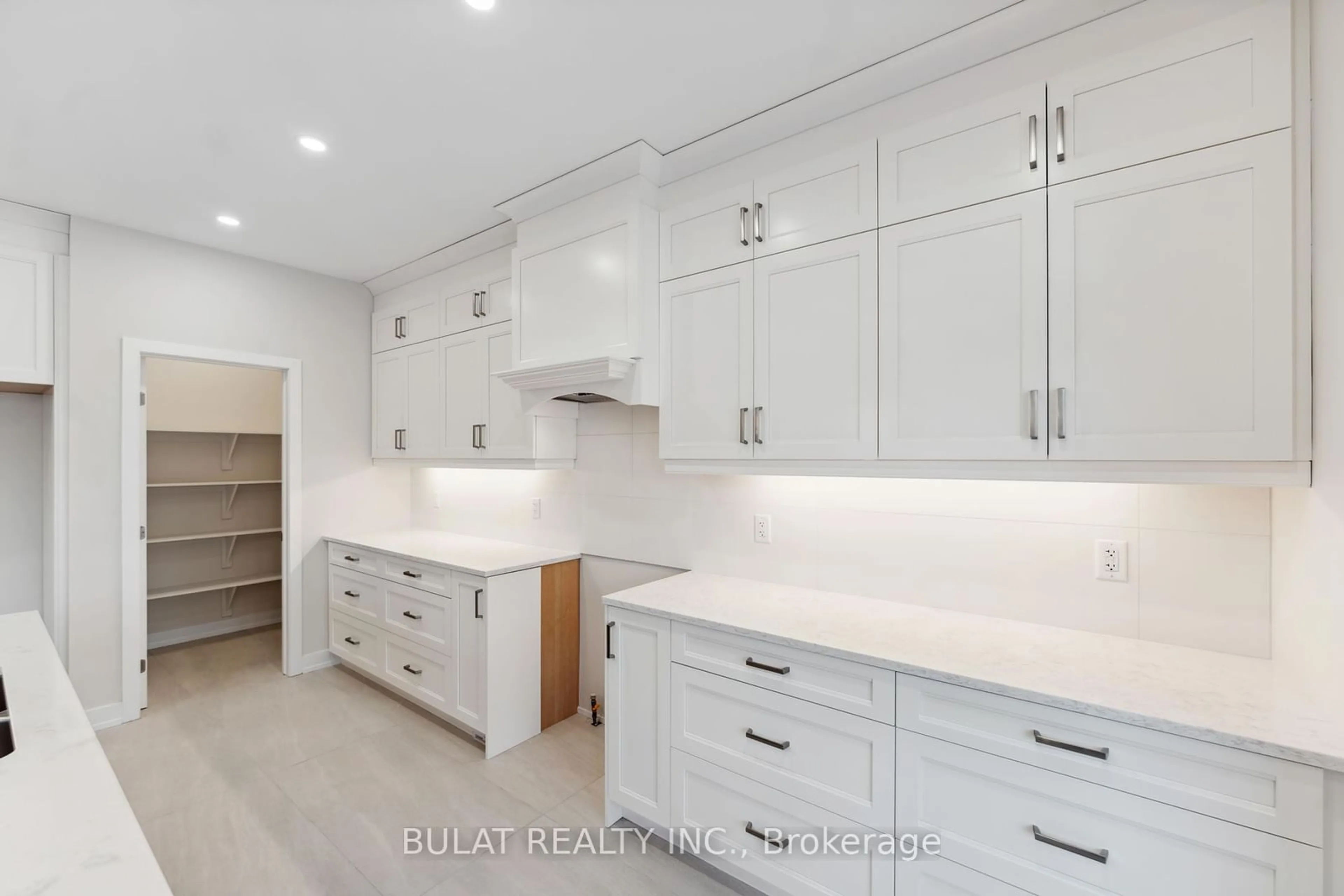 Open concept kitchen, ceramic/tile floor for 1359 Kitchener Ave, Ottawa Ontario K1V 6W1