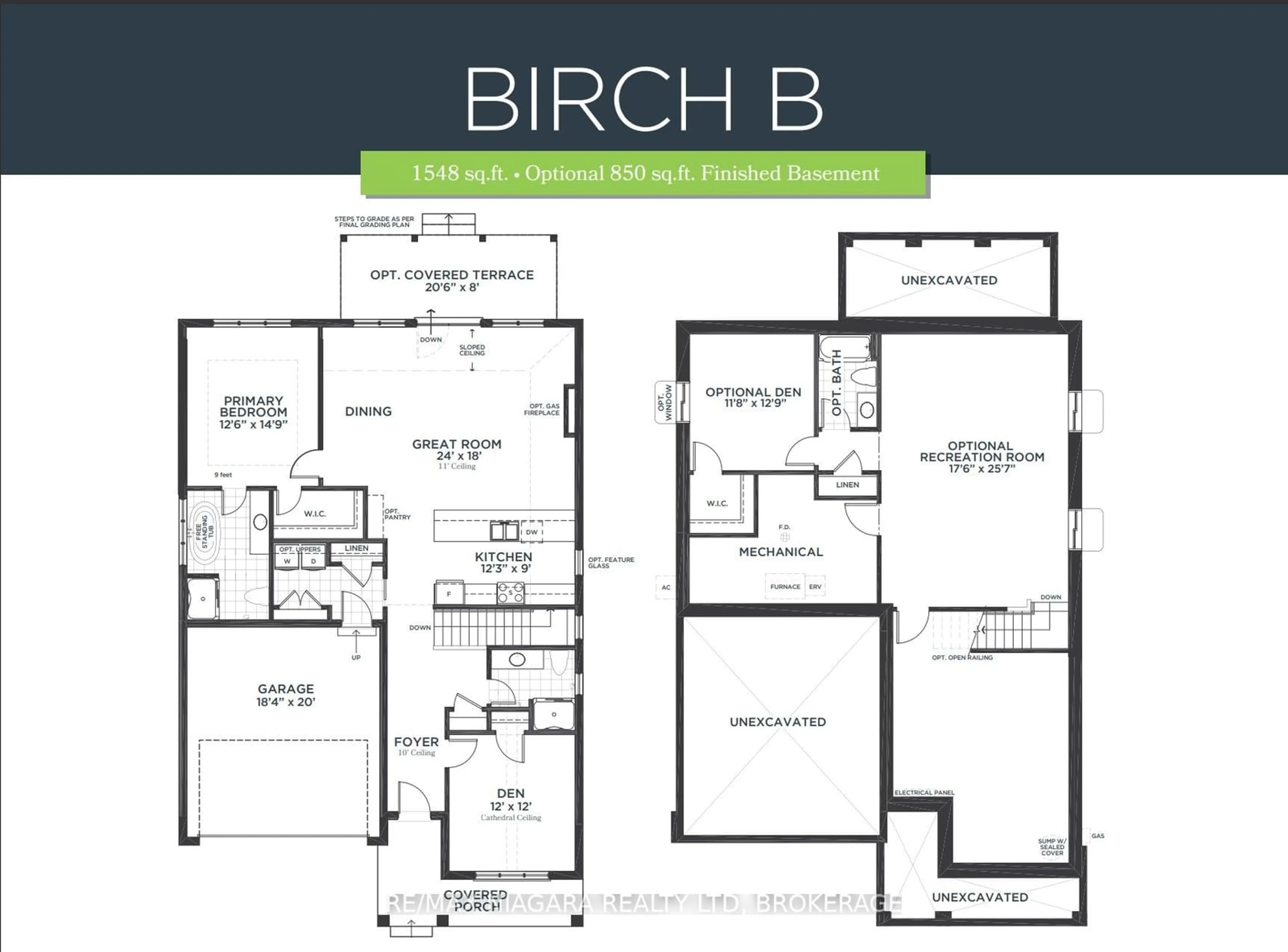 Floor plan for 26 Harvest Dr, Niagara-on-the-Lake Ontario L0S 1J0