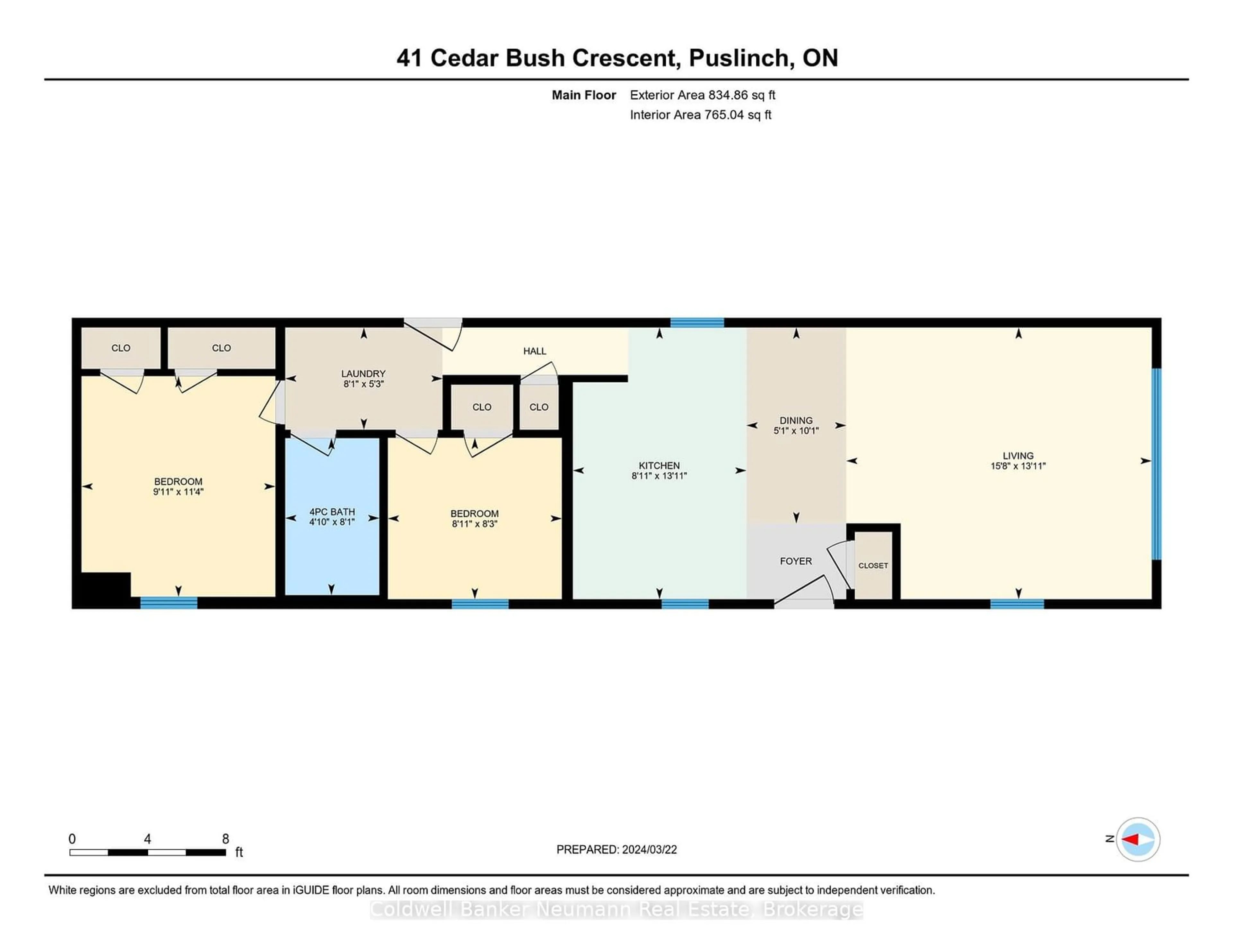 Floor plan for 41 CEDARBUSH Cres, Puslinch Ontario N0B 2J0