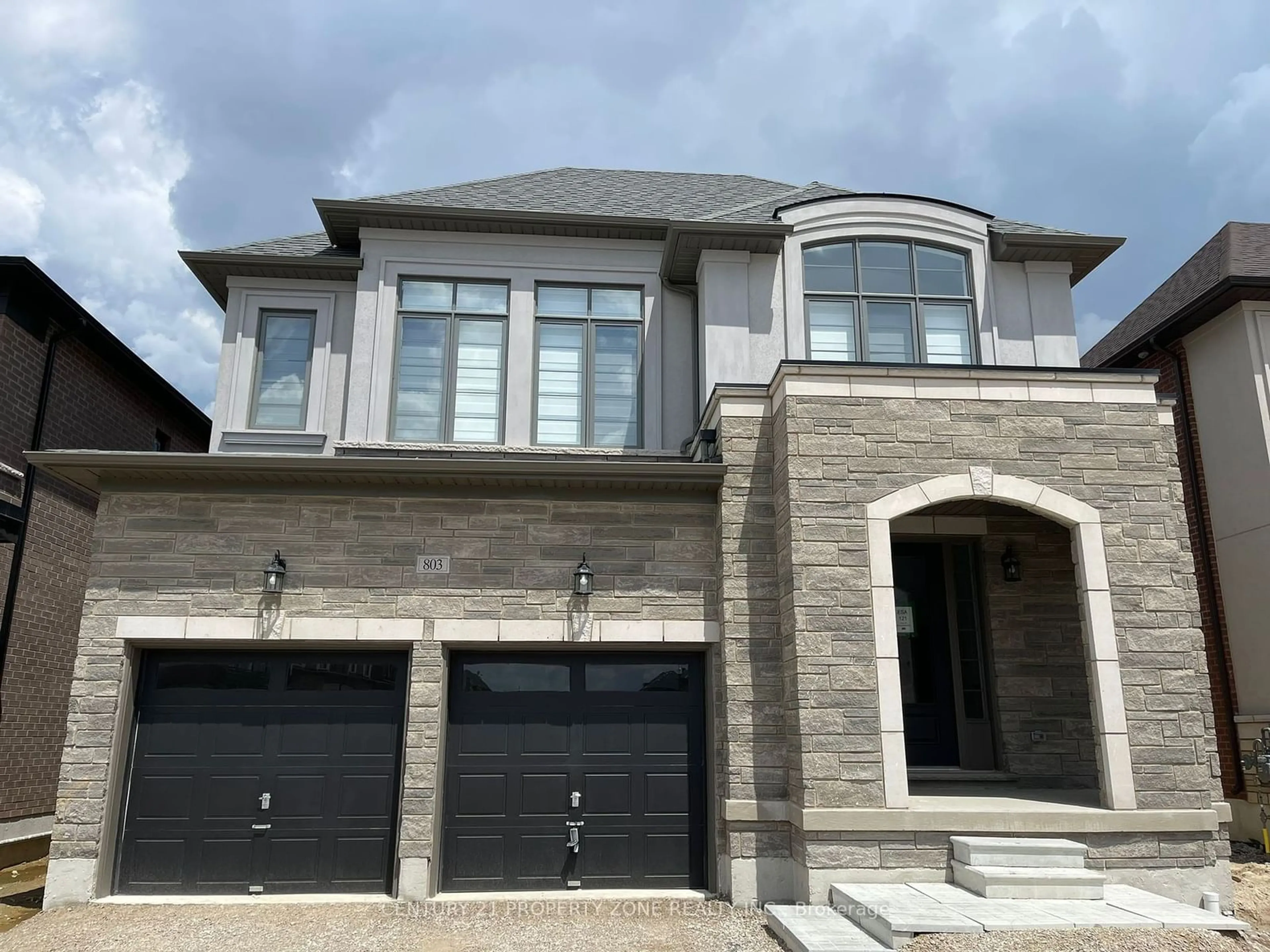 Home with brick exterior material, street for 803 Queenston Blvd, Woodstock Ontario N4T 0M4