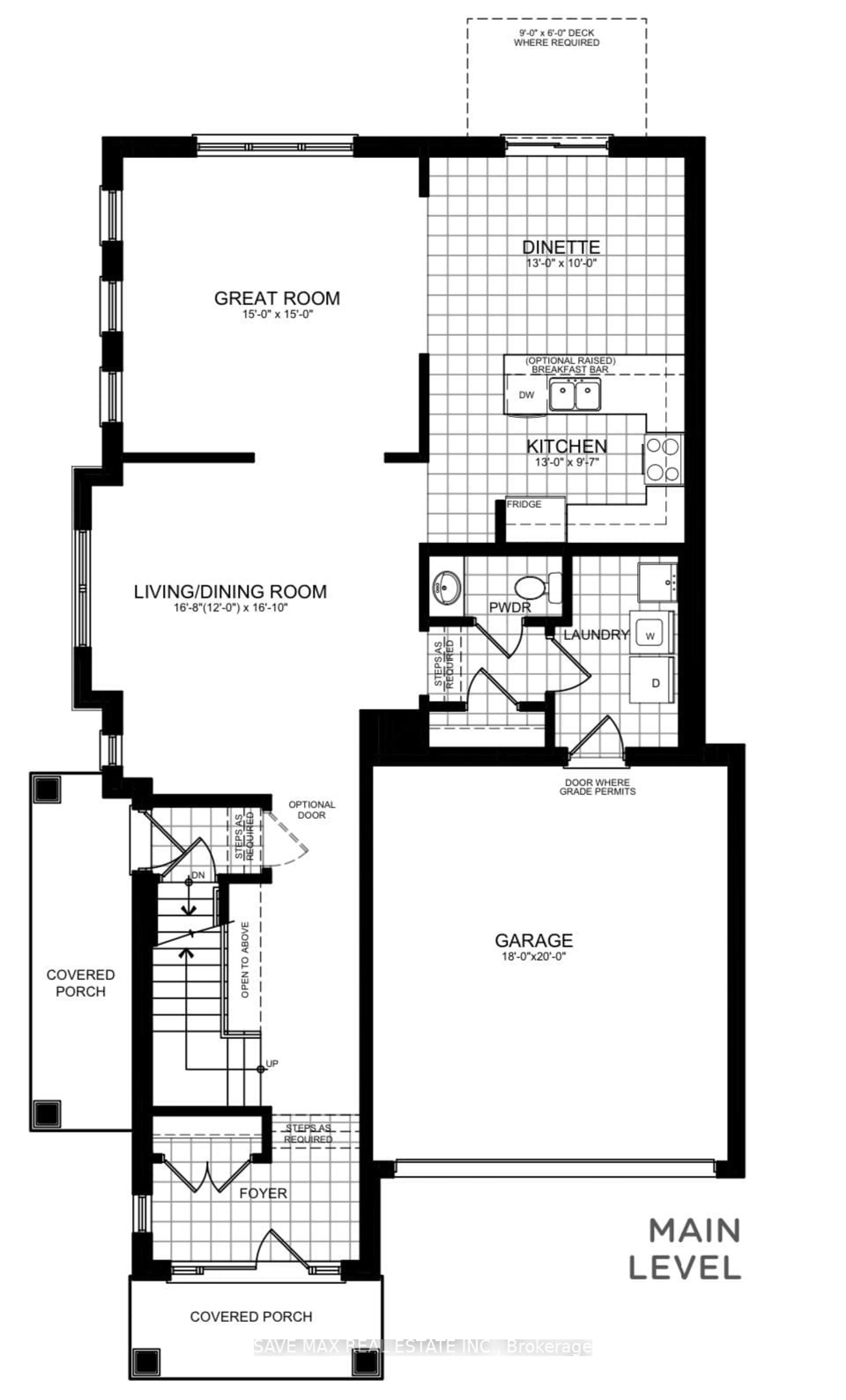 Floor plan for 20 Waldron Dr #lot 122, Brantford Ontario N3V 0B2