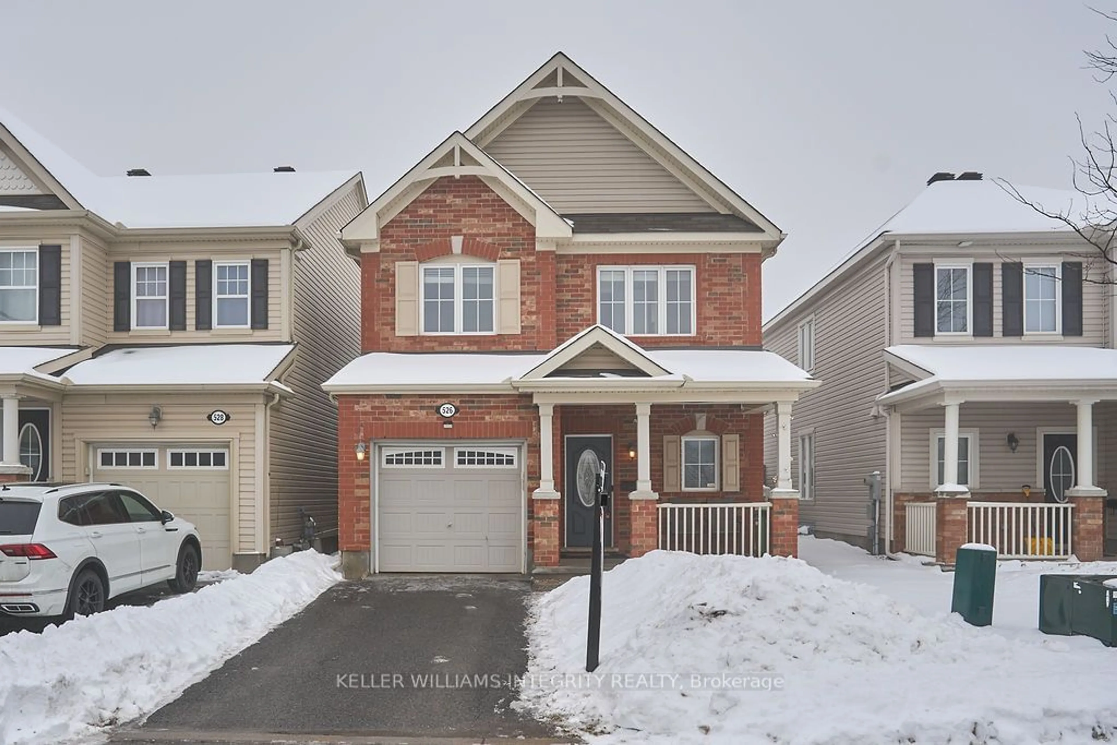 Home with brick exterior material, street for 526 Khamsin St, Stittsville - Munster - Richmond Ontario K2S 0P8