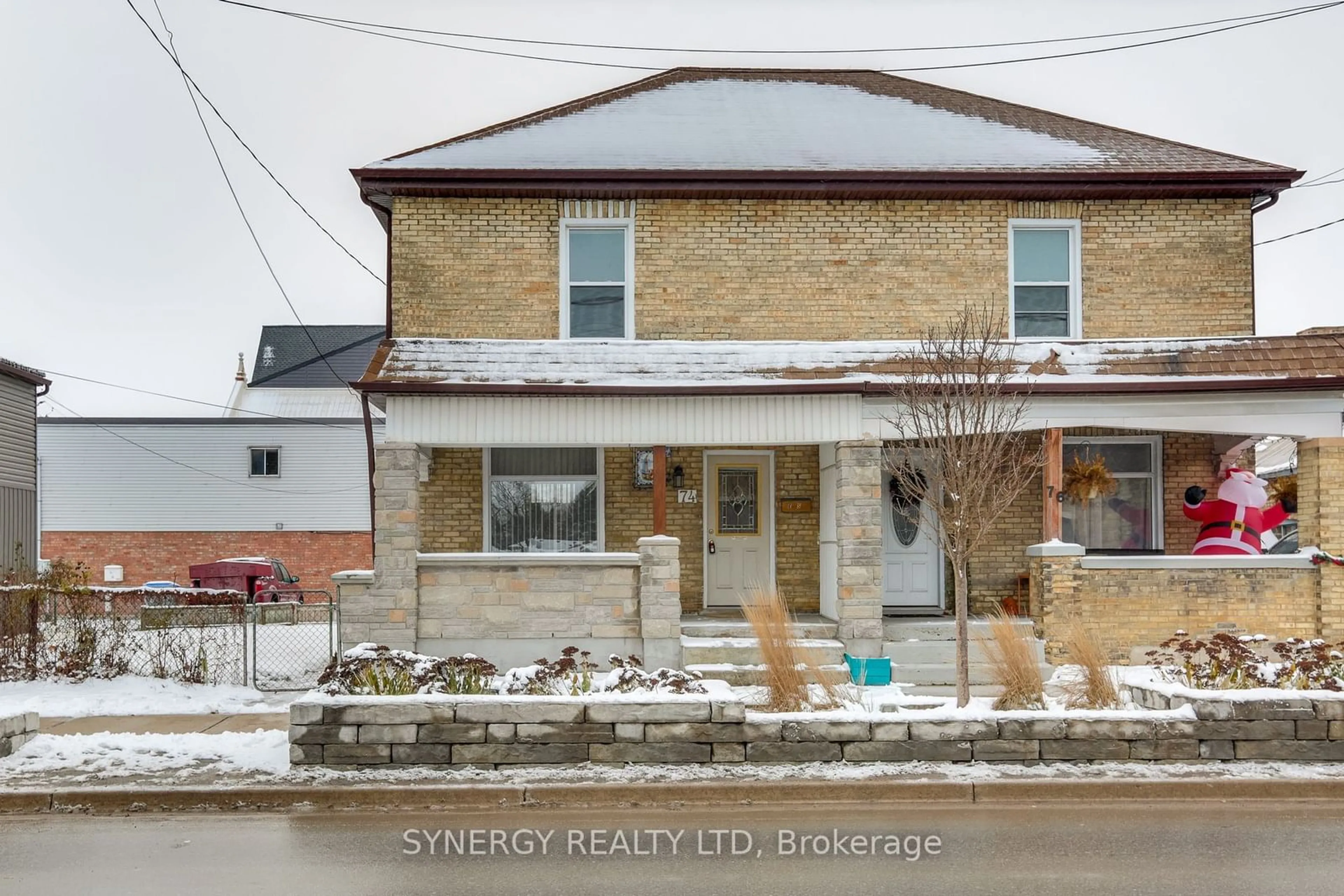 Home with brick exterior material, street for 74 Caradoc St, Strathroy-Caradoc Ontario N7G 2M7