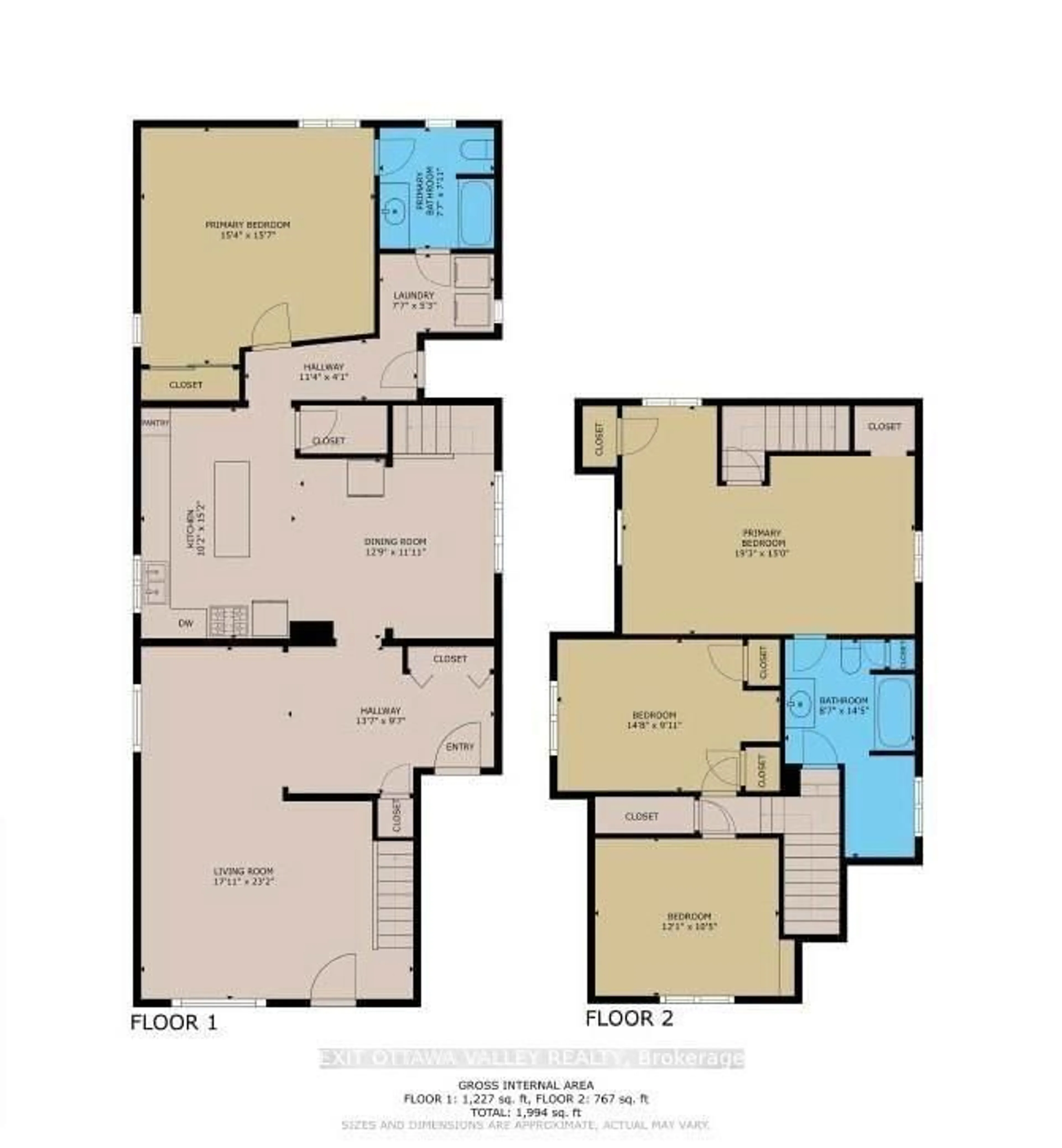 Floor plan for 701 Fischer St, Pembroke Ontario K8A 6K4