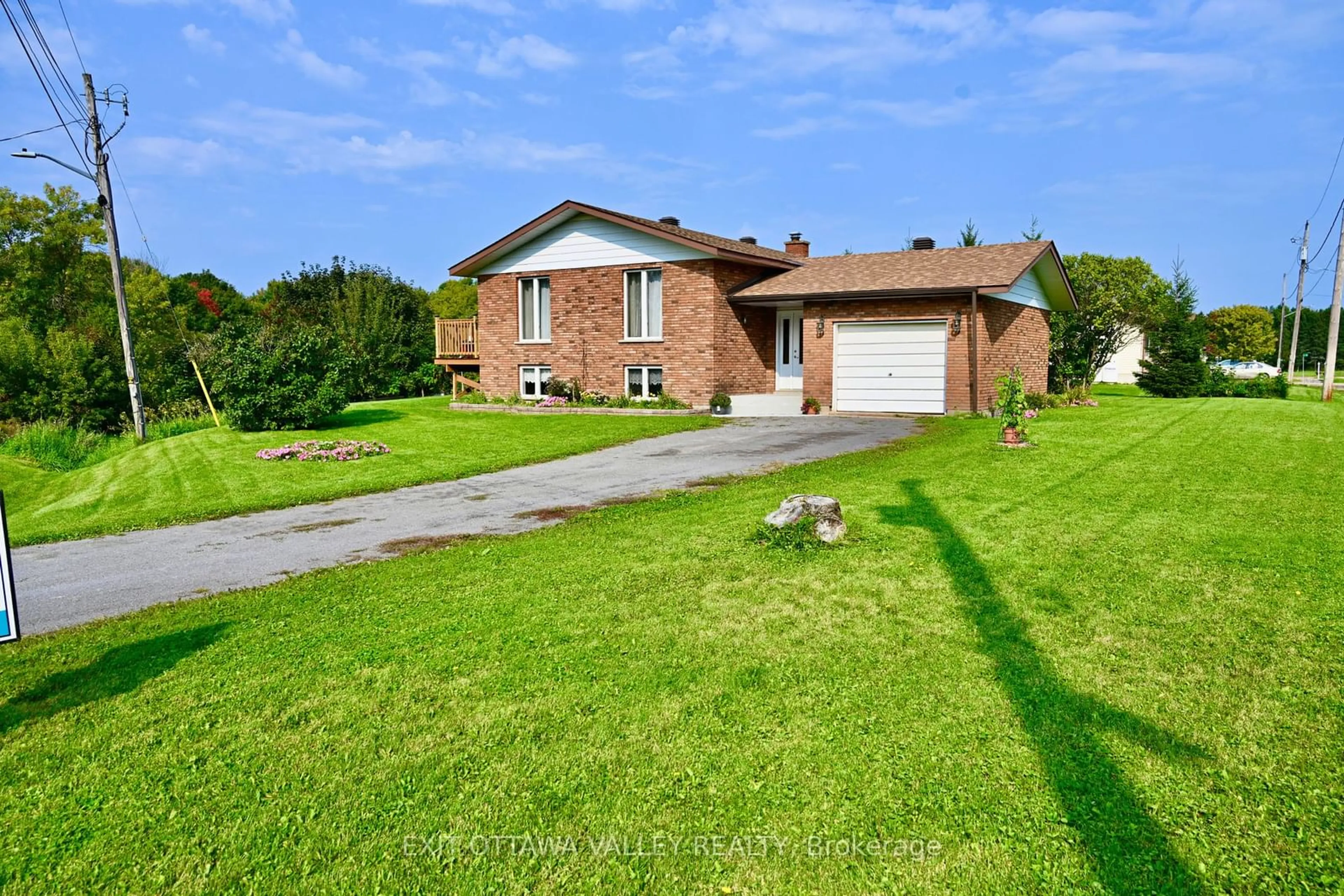 A pic from outside/outdoor area/front of a property/back of a property/a pic from drone, water/lake/river/ocean view for 1932 Gore Line, Whitewater Region Ontario K0J 2L0