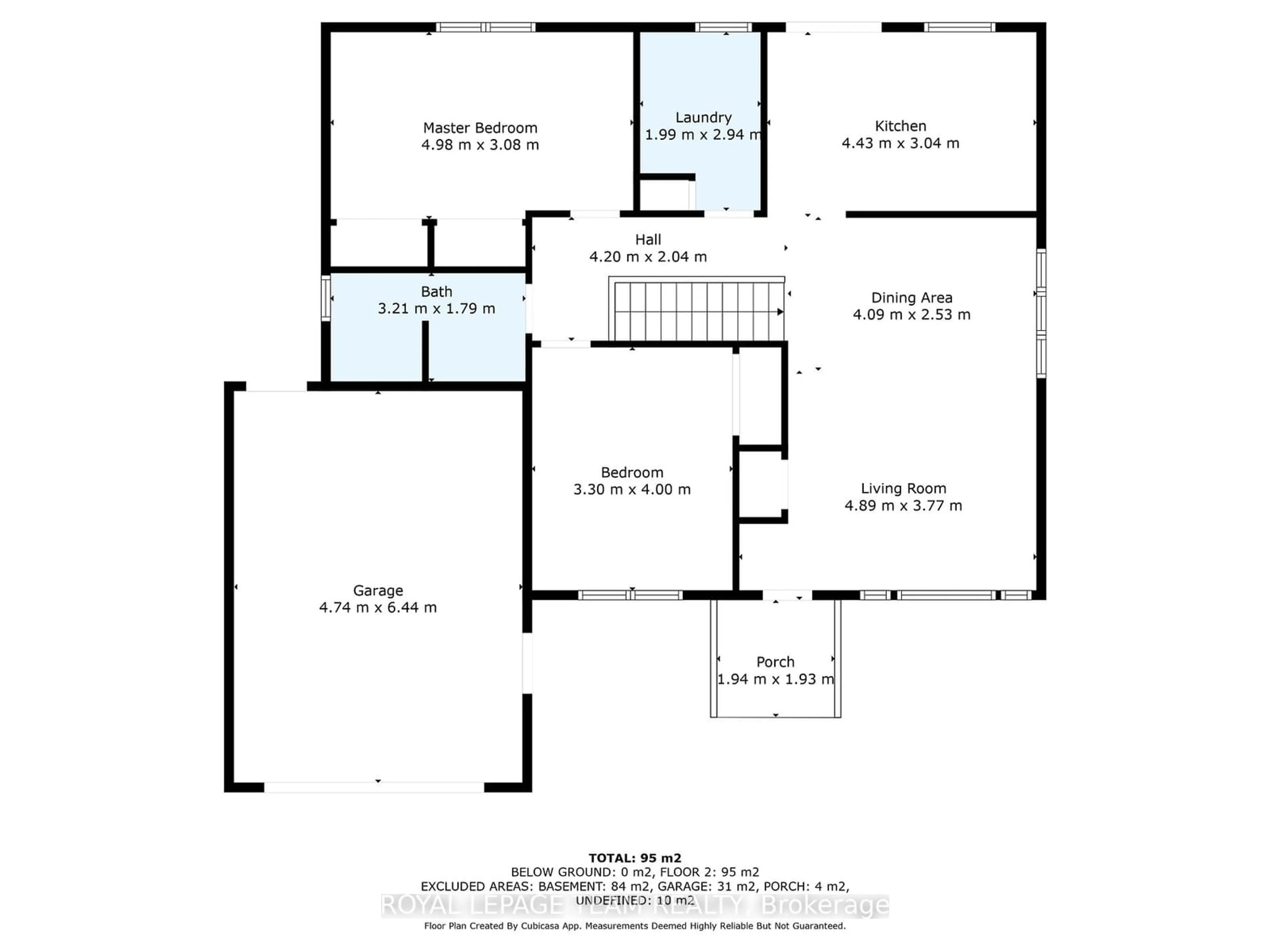 Floor plan for 33 Christie Lane, North Dundas Ontario K0C 2K0