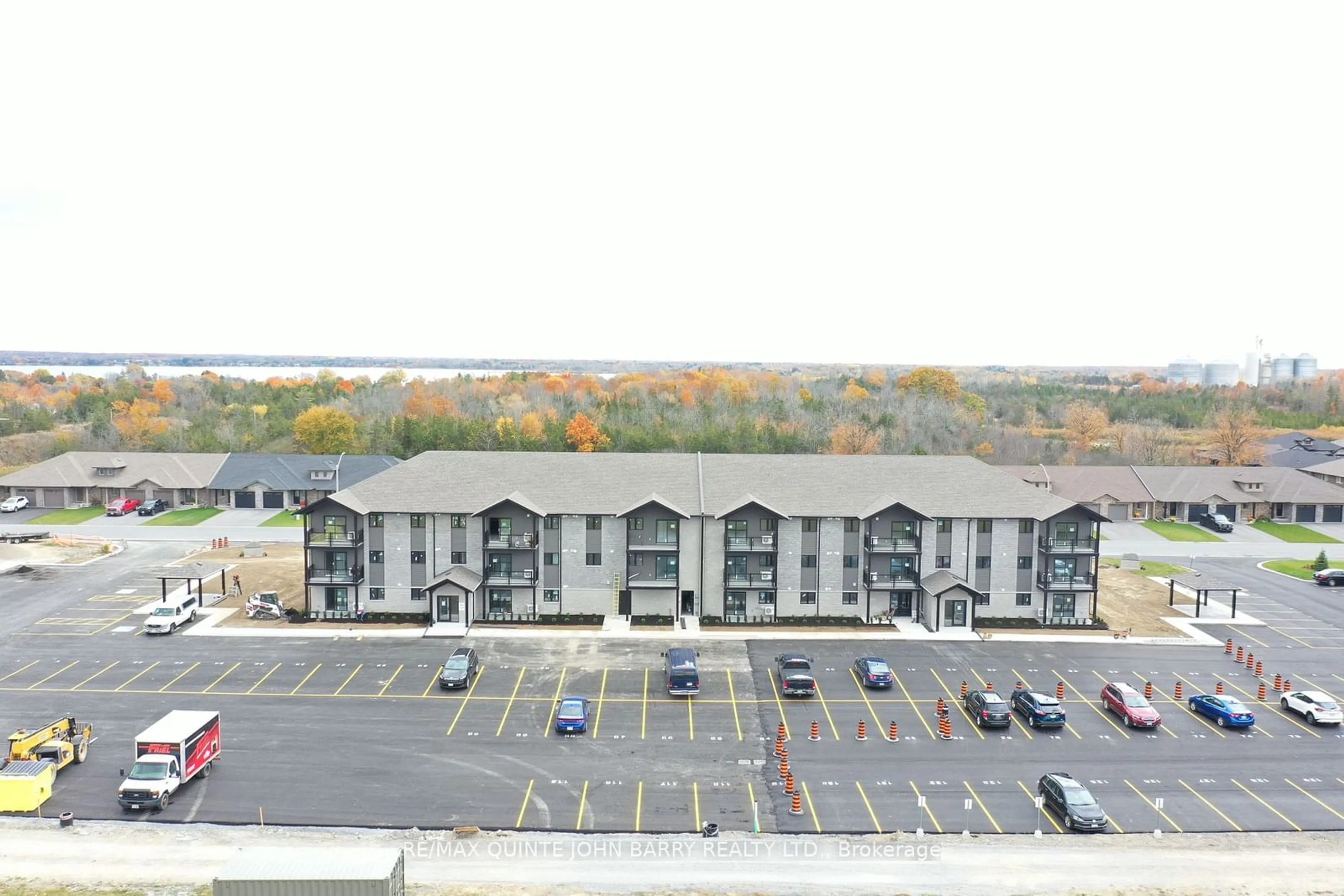 A pic from outside/outdoor area/front of a property/back of a property/a pic from drone, unknown for 108-20 Hillside Meadow Dr, Quinte West Ontario K8V 0J7