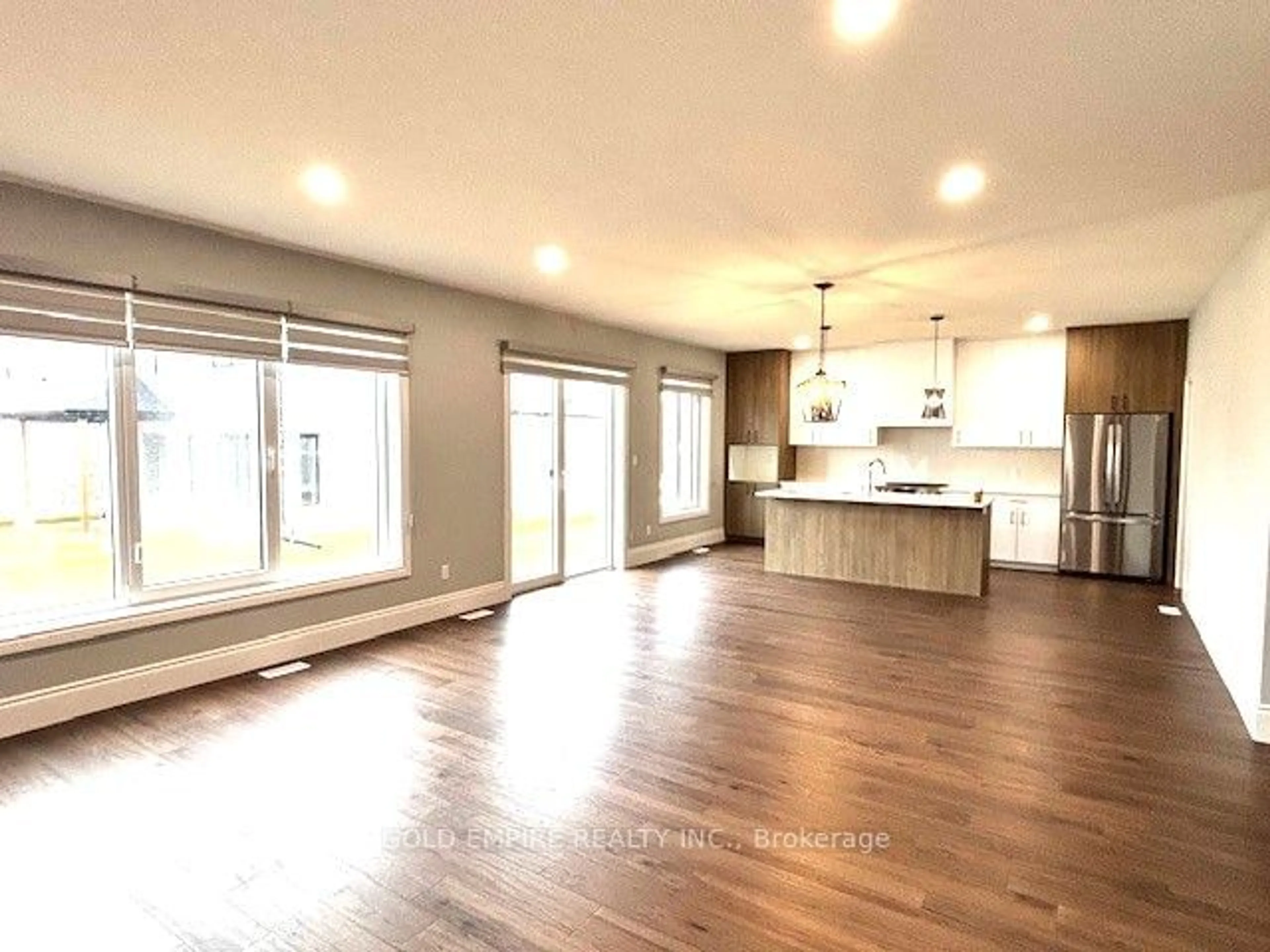 Open concept kitchen, wood/laminate floor for 74 CHURCH ST St, South Huron Ontario N0M 1S3