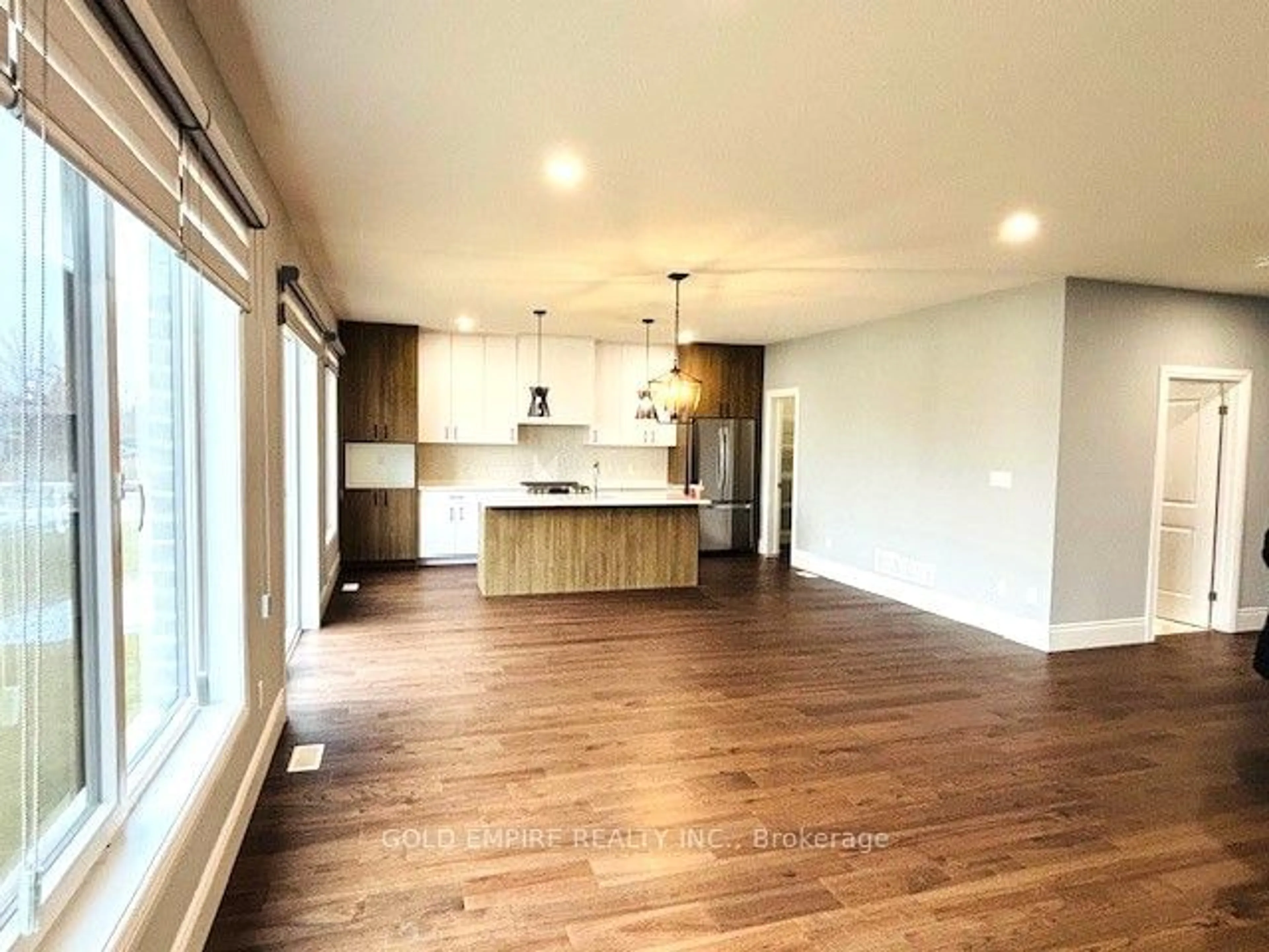 Open concept kitchen, wood/laminate floor for 74 CHURCH ST St, South Huron Ontario N0M 1S3