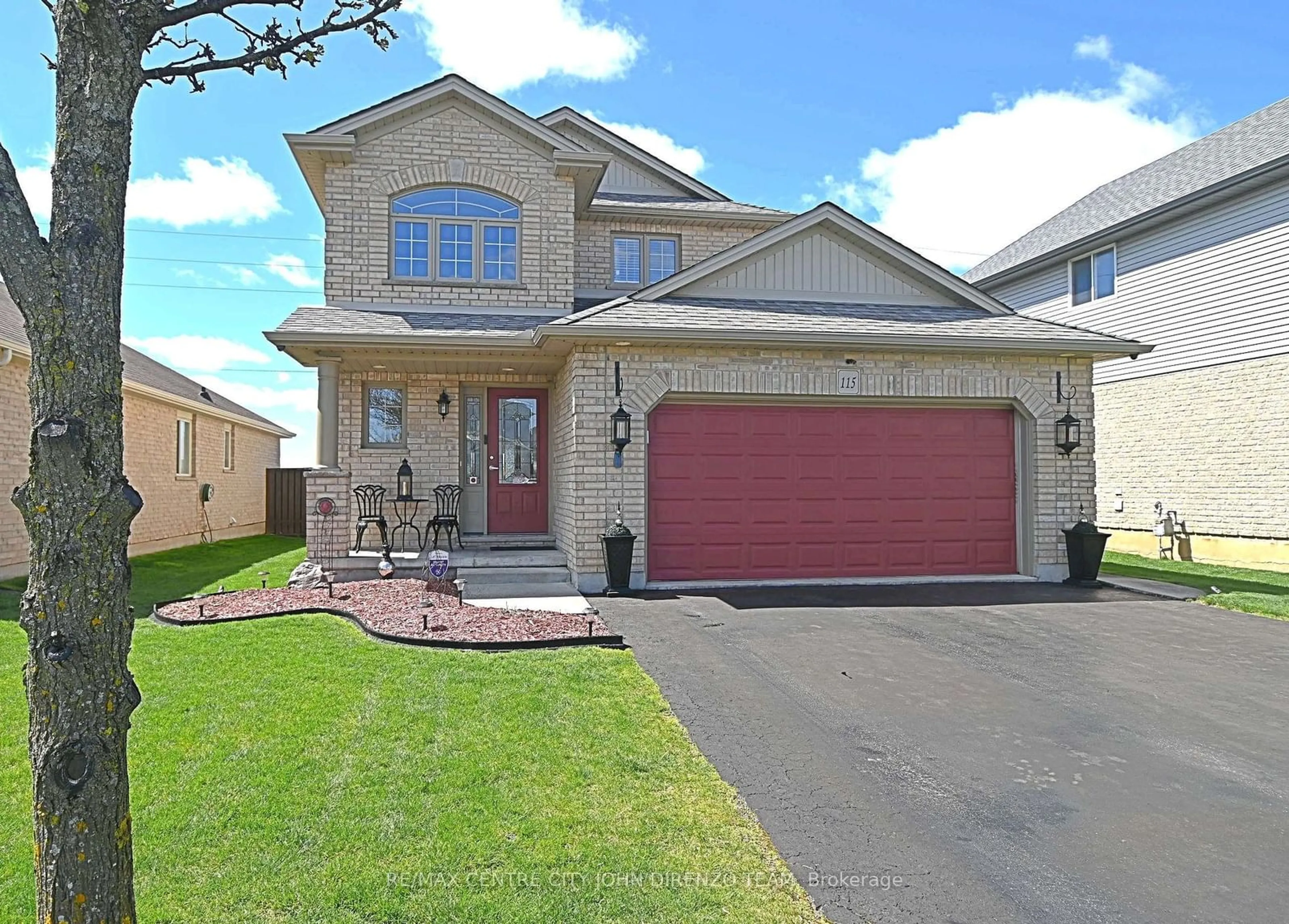 Home with brick exterior material, street for 115 Hagerman Cres, St. Thomas Ontario N5R 6L9