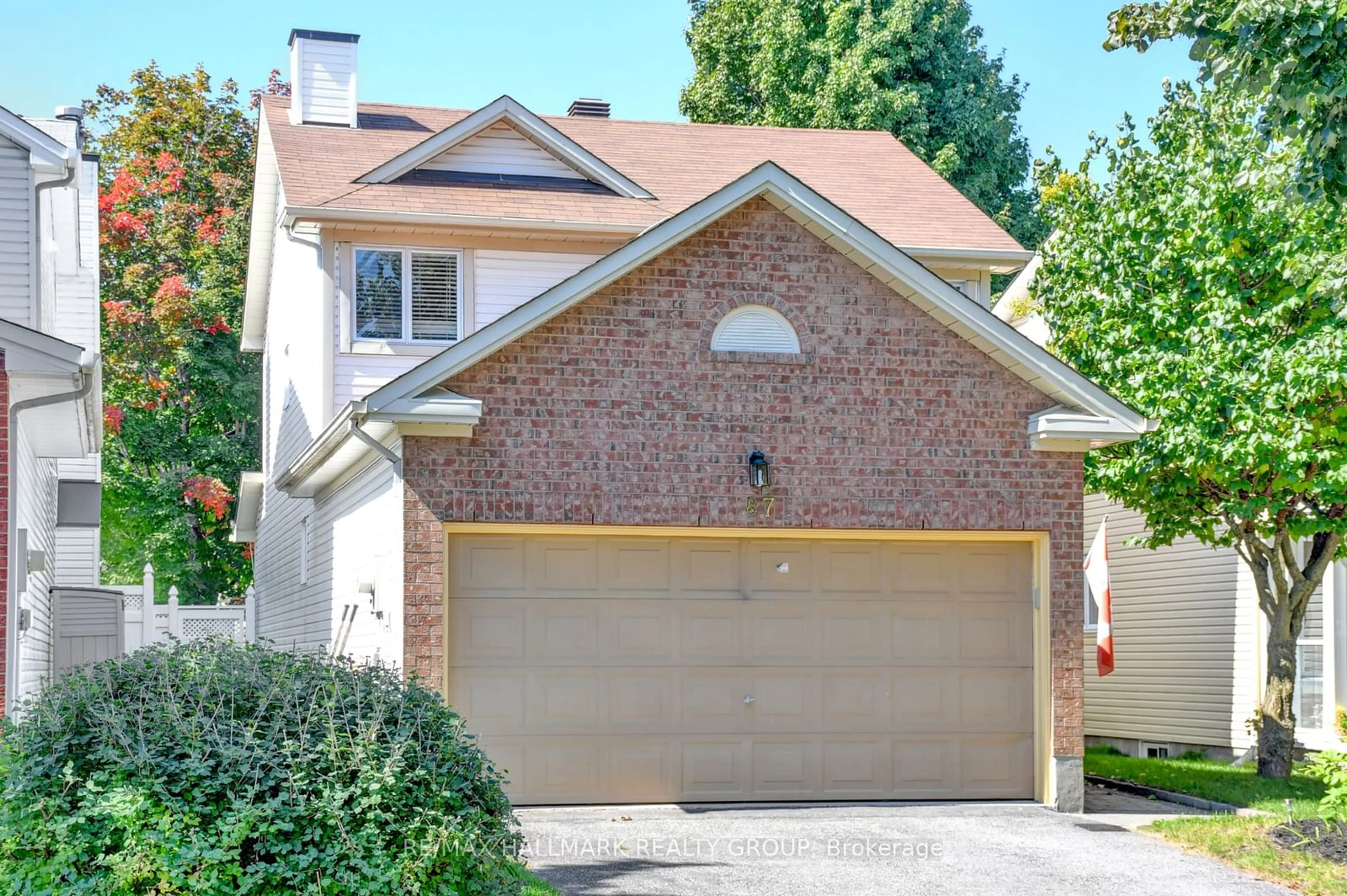 Home with brick exterior material, street for 87 MORESBY Dr, Kanata Ontario K2M 2J6