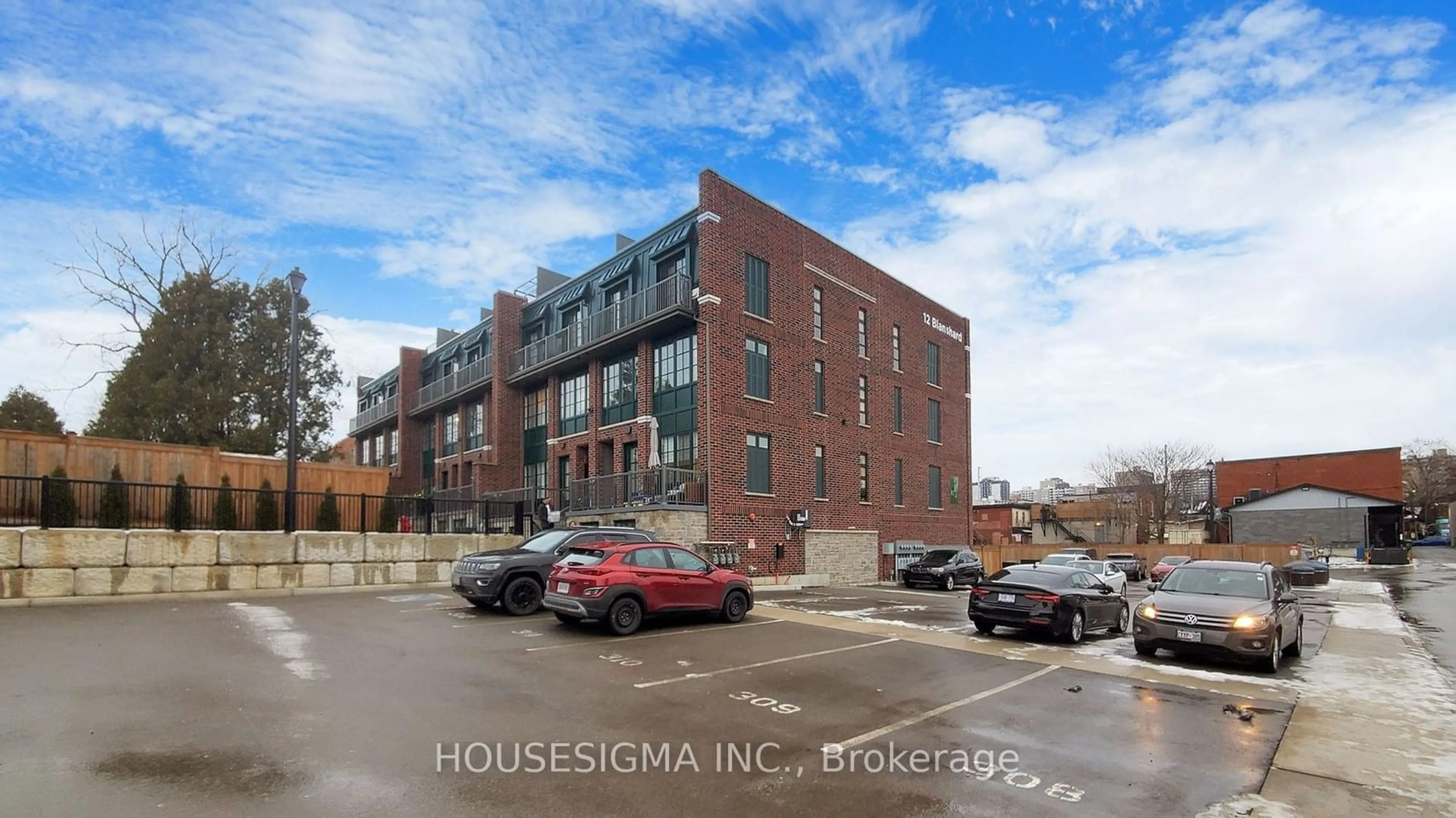 Home with brick exterior material, street for 12 Blanshard St #309, Hamilton Ontario L8P 4C4