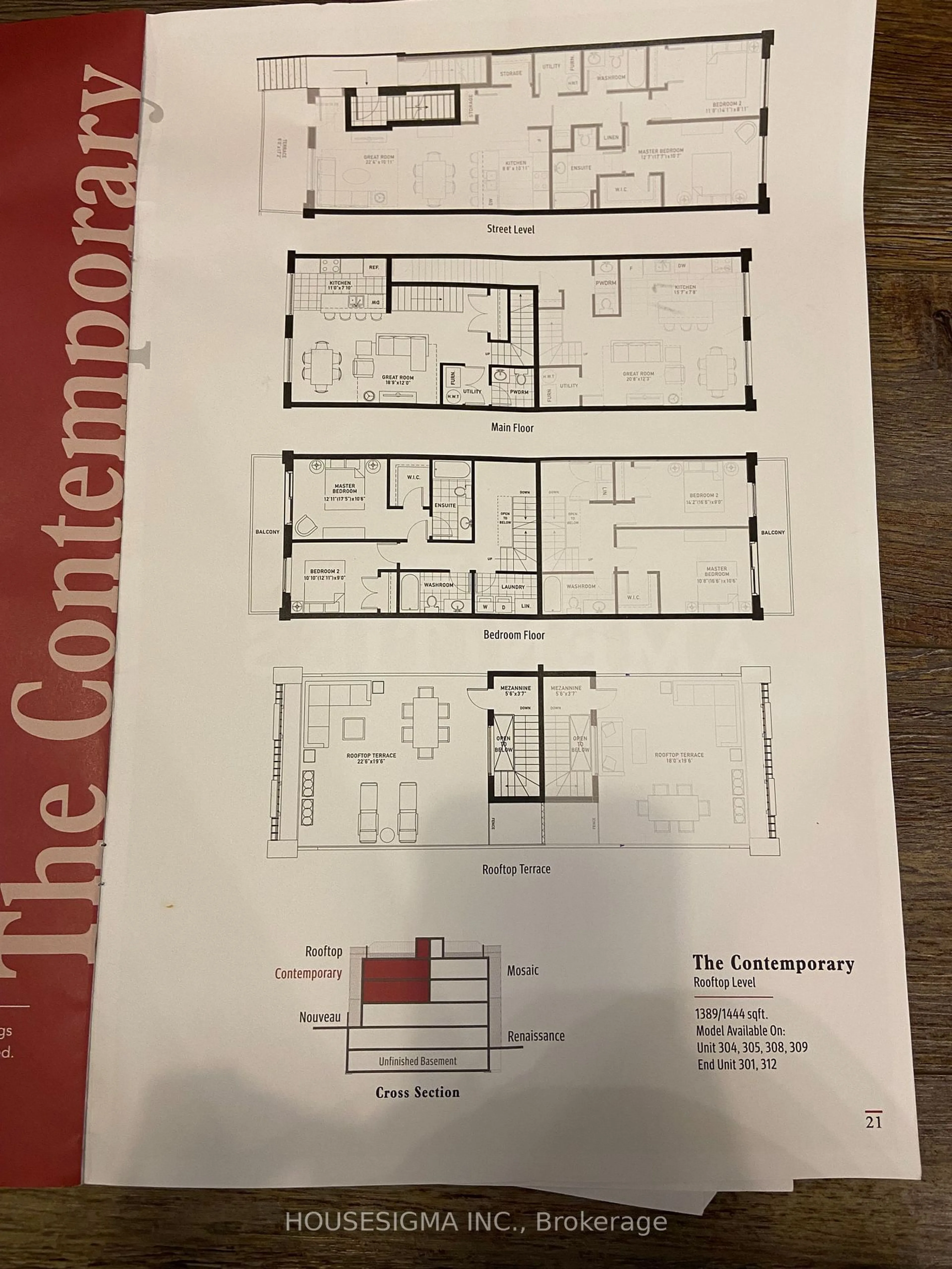 Floor plan for 12 Blanshard St #309, Hamilton Ontario L8P 4C4