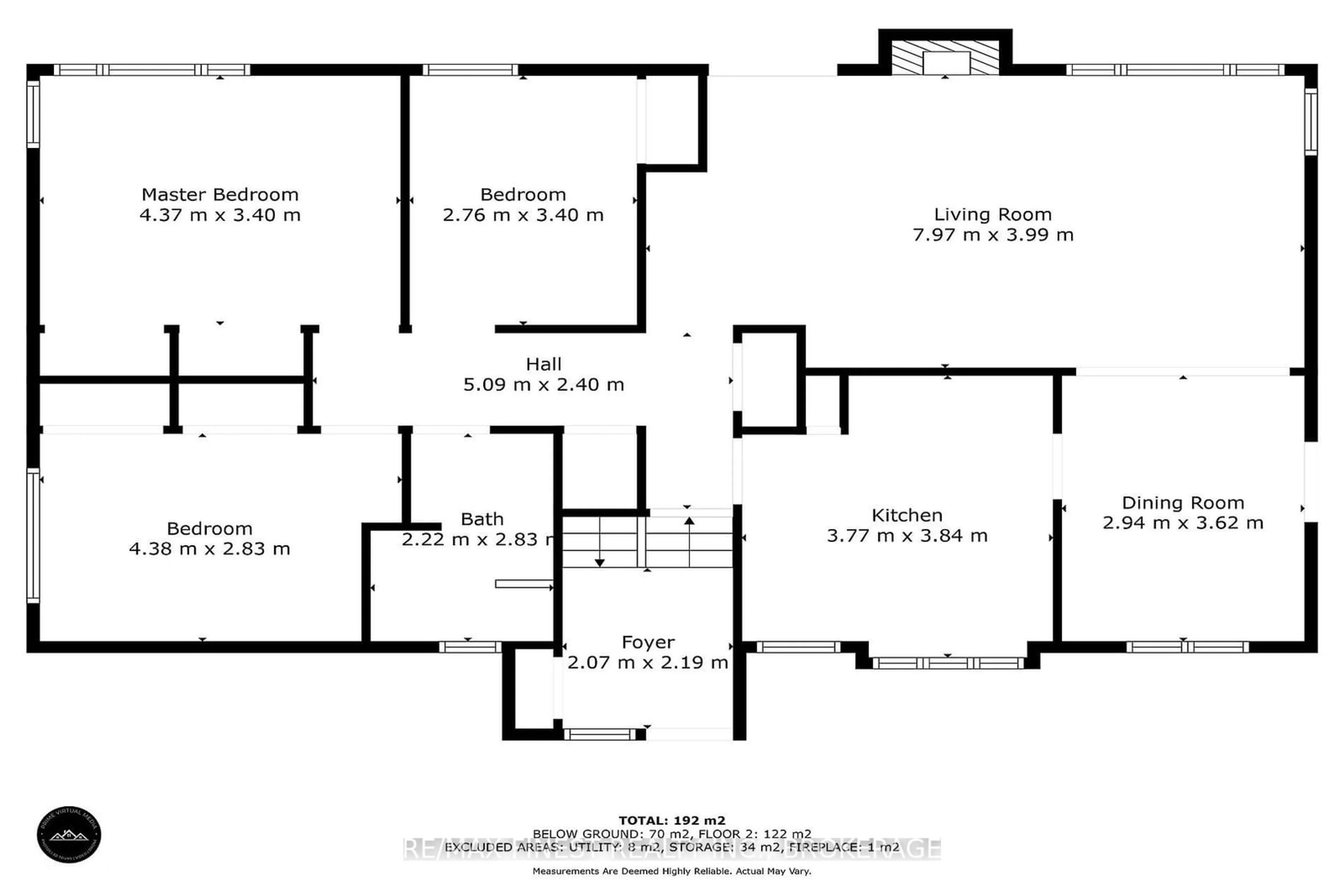 Floor plan for 47 Jorene Dr, Kingston Ontario K7M 3X5