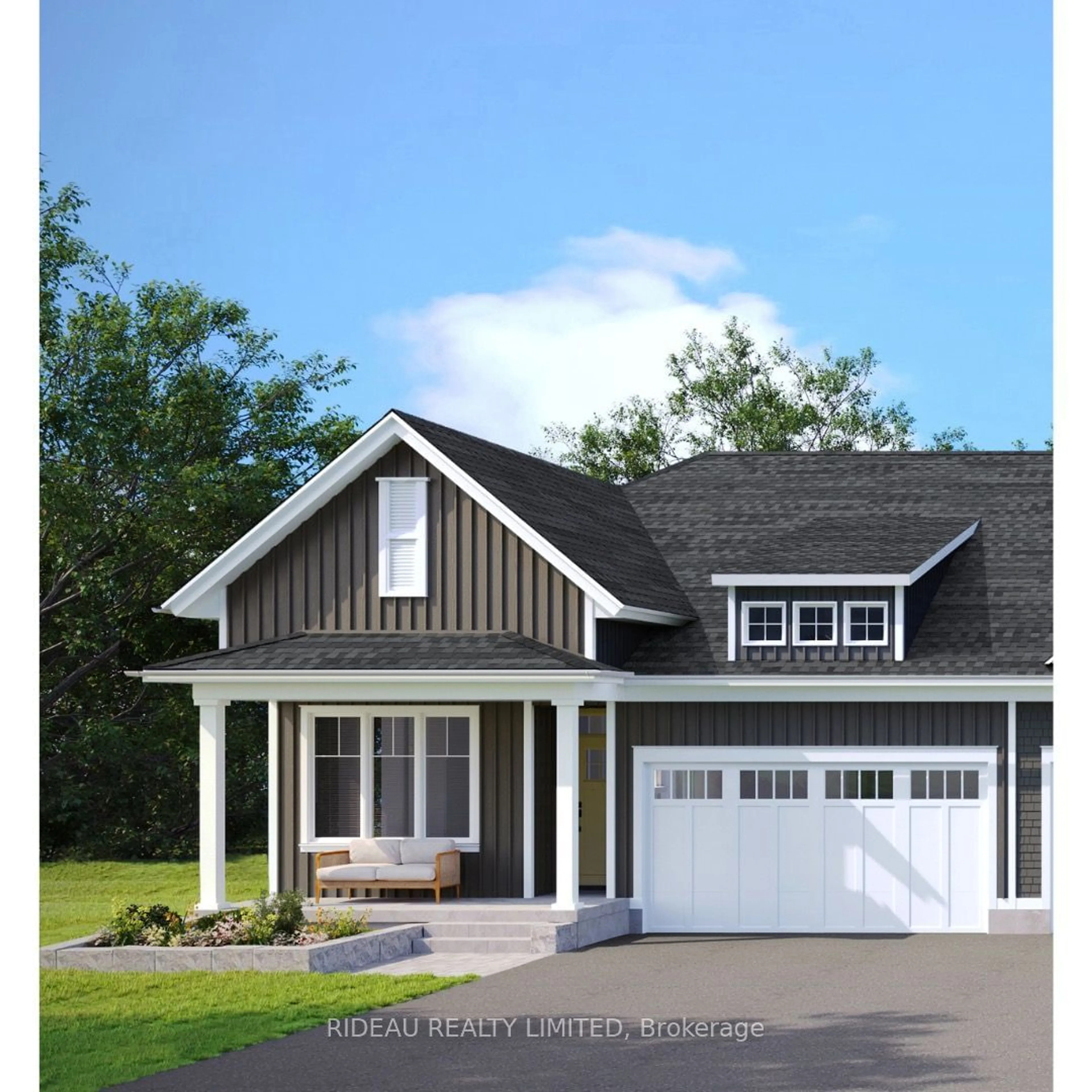 Home with vinyl exterior material, street for 139 Shelter Cove Dr, Westport Ontario K0G 1X0