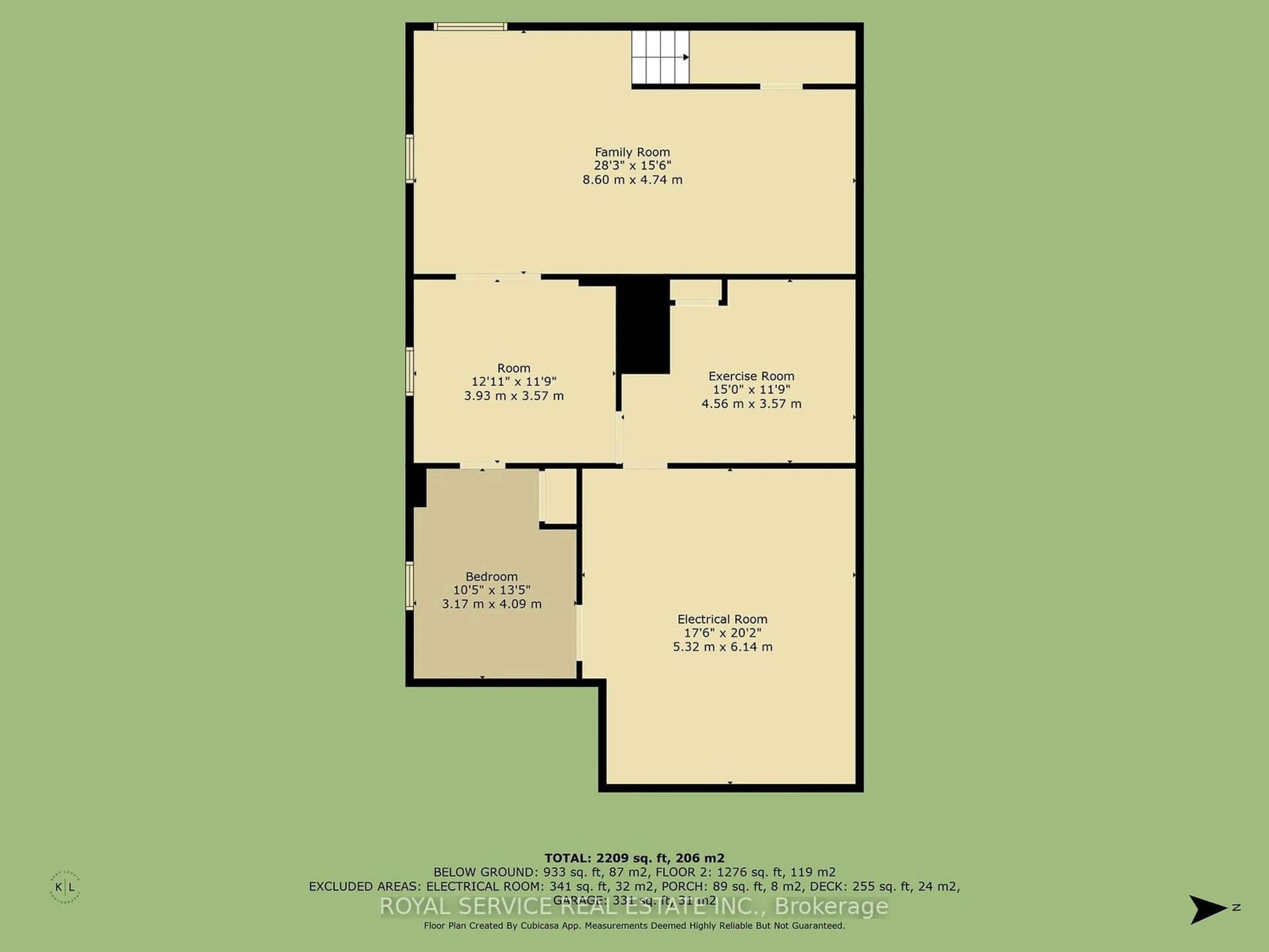 Floor plan for 4 Baxter Pl, Port Hope Ontario L1A 4J7