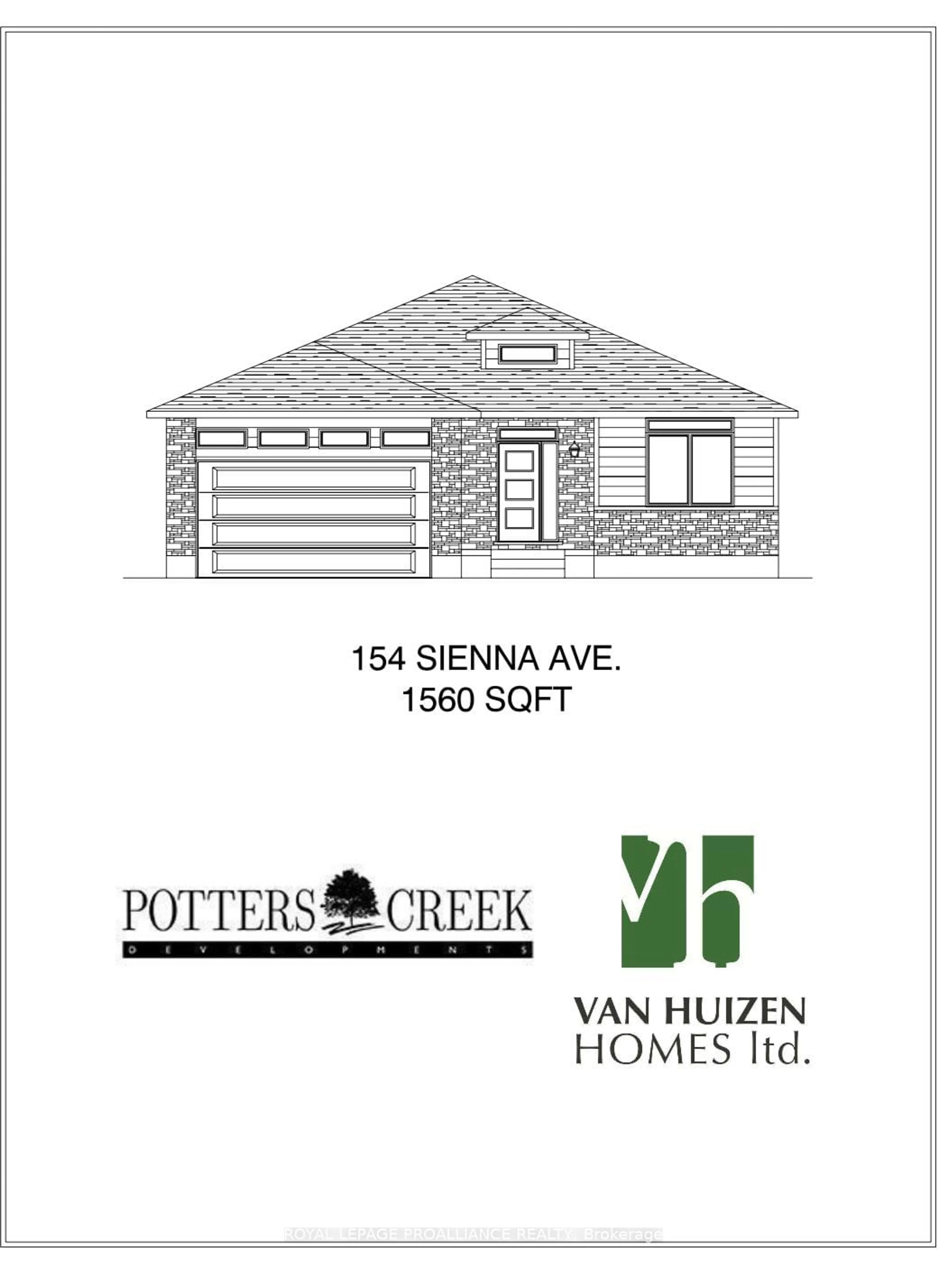 Home with vinyl exterior material, street for 154 Sienna Ave, Belleville Ontario K0K 2B0