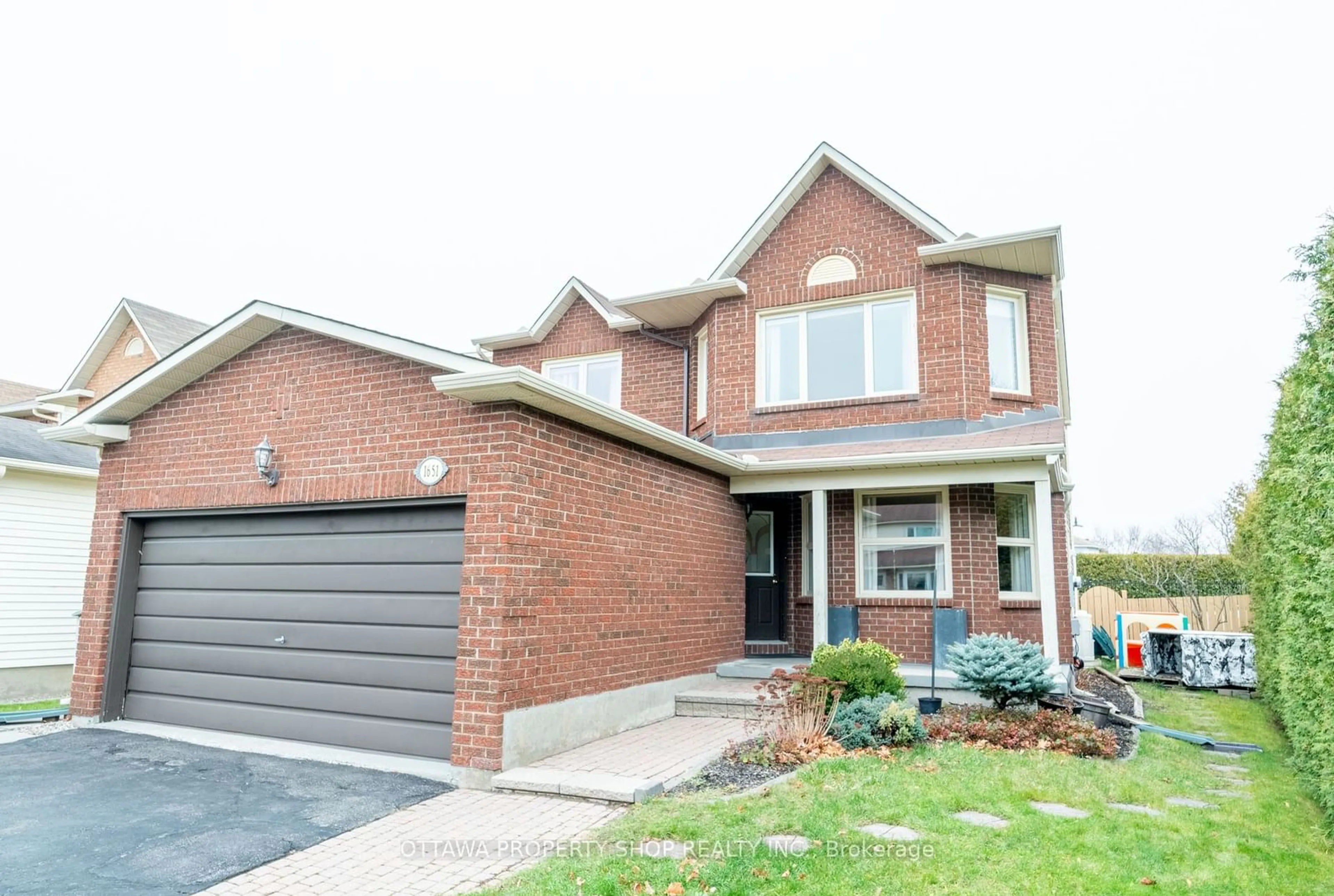 Home with brick exterior material, street for 1651 Westport Cres, Orleans - Convent Glen and Area Ontario K1C 6C4