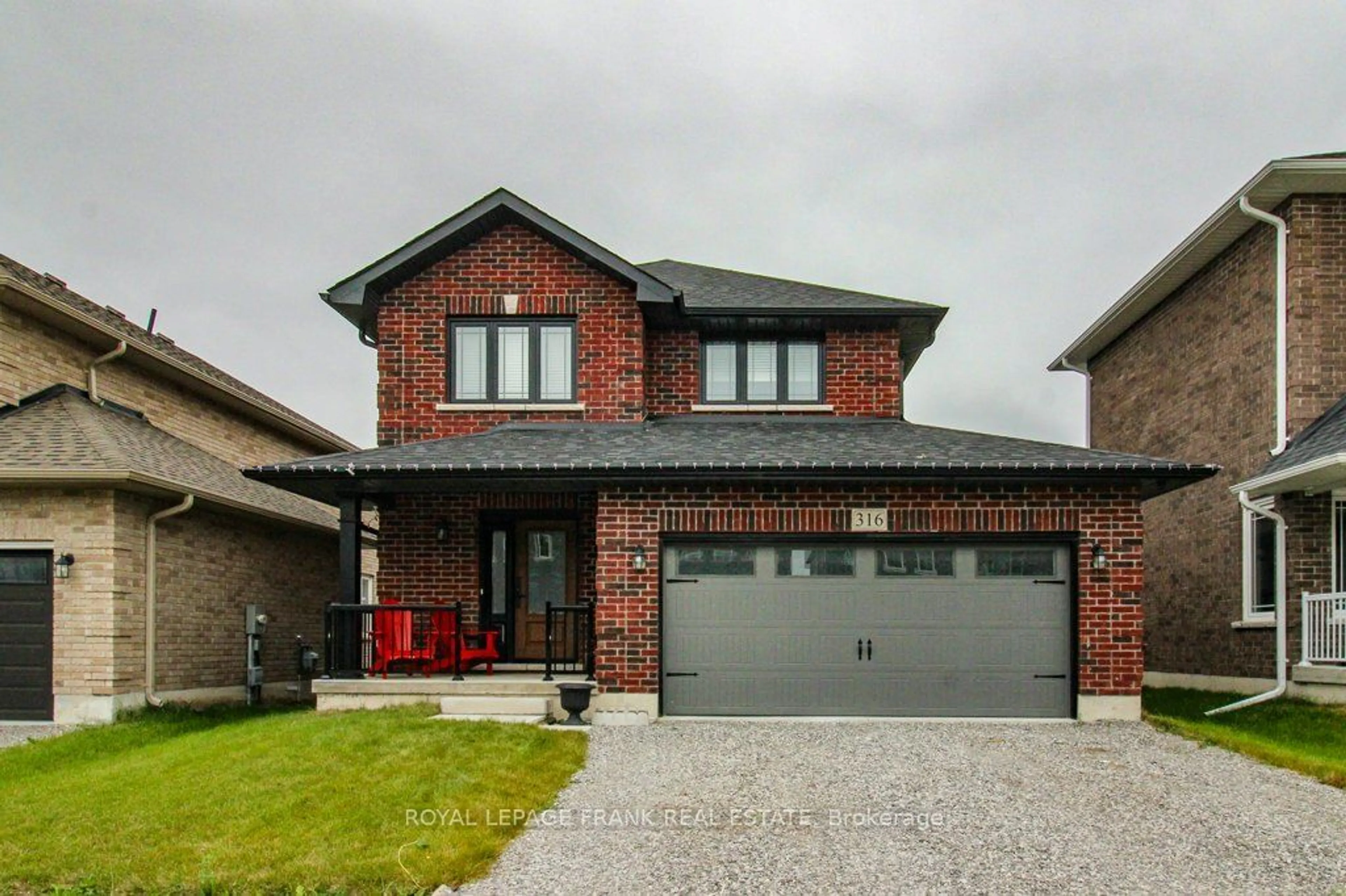 Home with brick exterior material, street for 316 Mullighan Gdns, Peterborough Ontario K9K 0H2