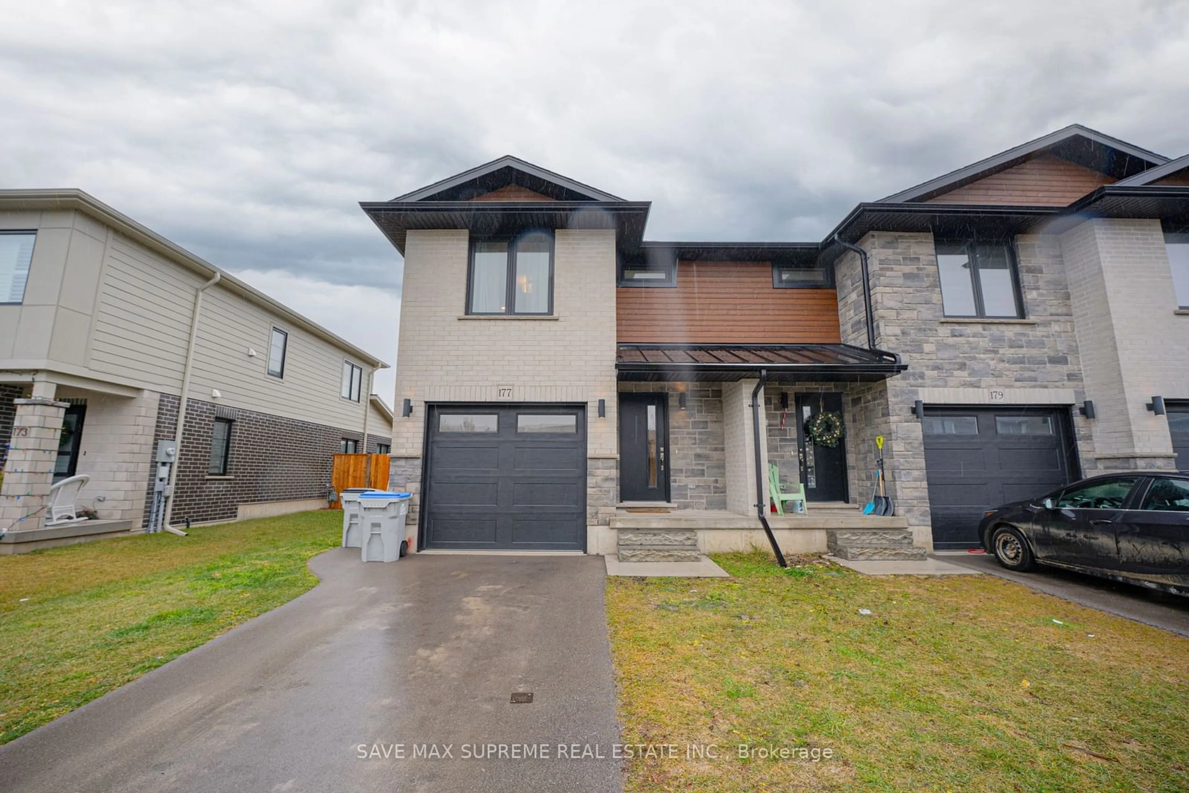 Home with brick exterior material, street for 177 Hooper St, St. Marys Ontario N4X 0C1