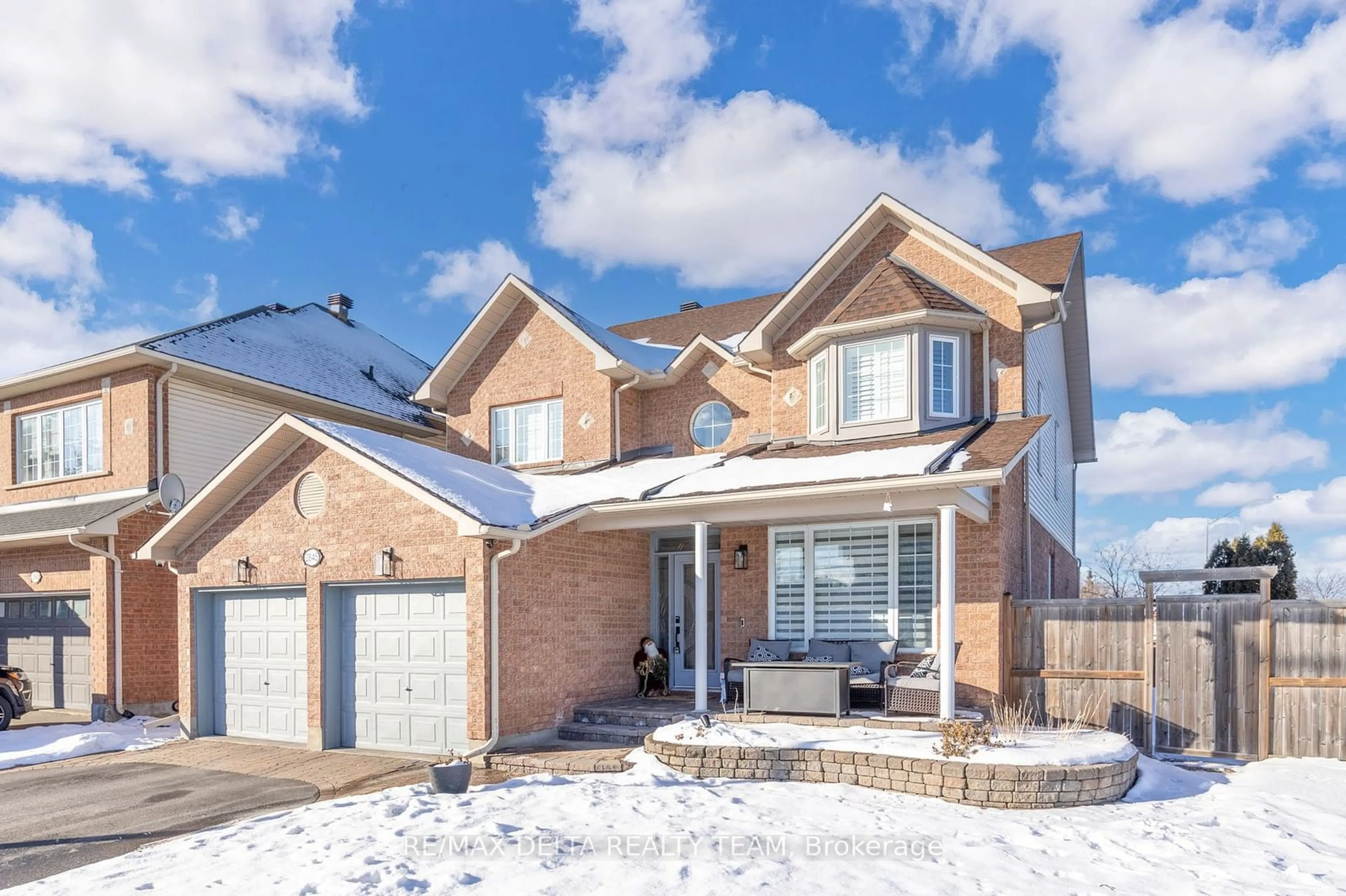 Home with brick exterior material, street for 2845 HANK RIVERS Dr, Blossom Park - Airport and Area Ontario K1T 4A2