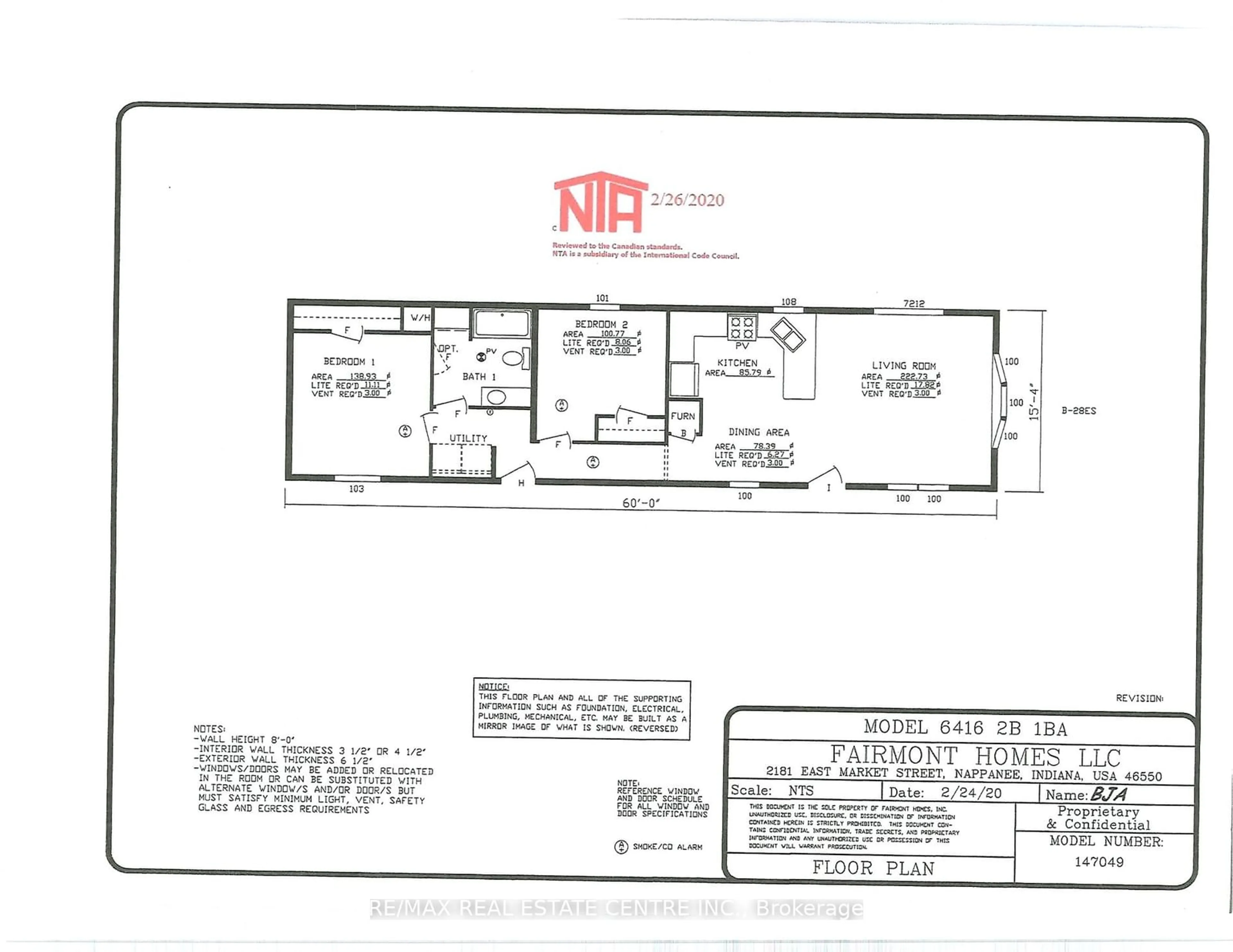 Floor plan for 24 MacPherson Cres, Hamilton Ontario N0B 2J0