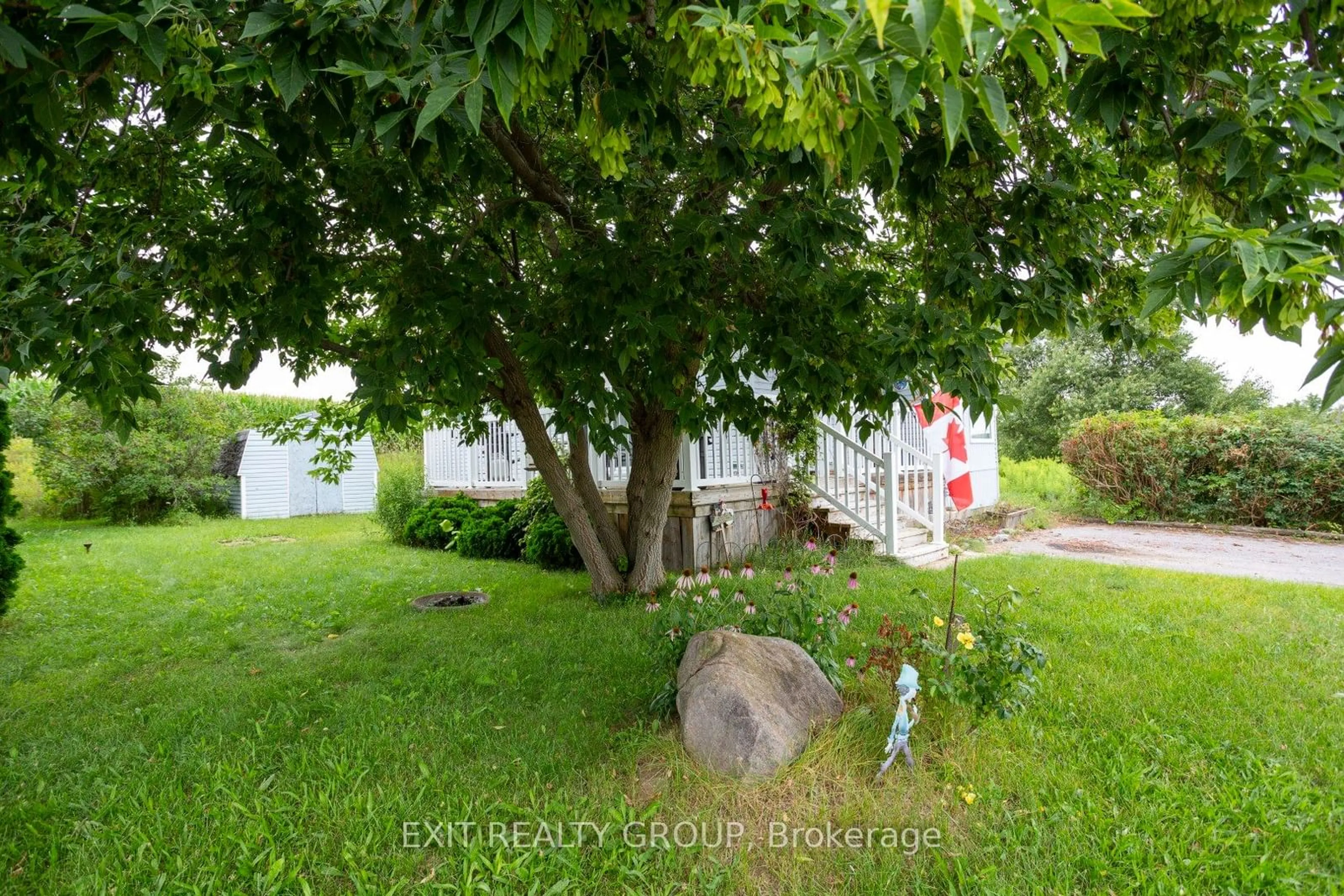 A pic from outside/outdoor area/front of a property/back of a property/a pic from drone, street for #14-152 CONCESSION RD 11 W, Trent Hills Ontario K0L 1Y0