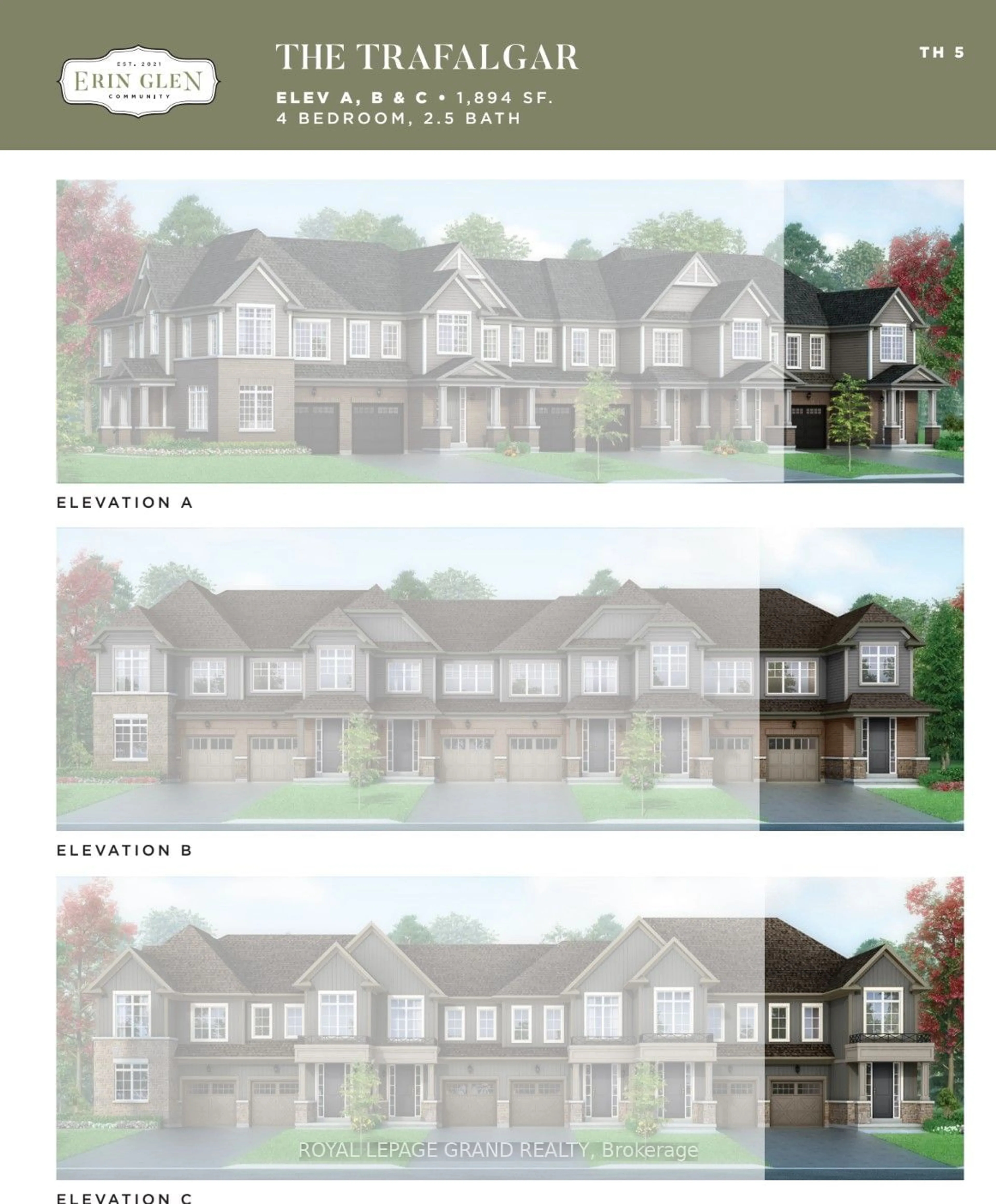 Floor plan for lot 337-06, Erin Ontario N0B 1T0