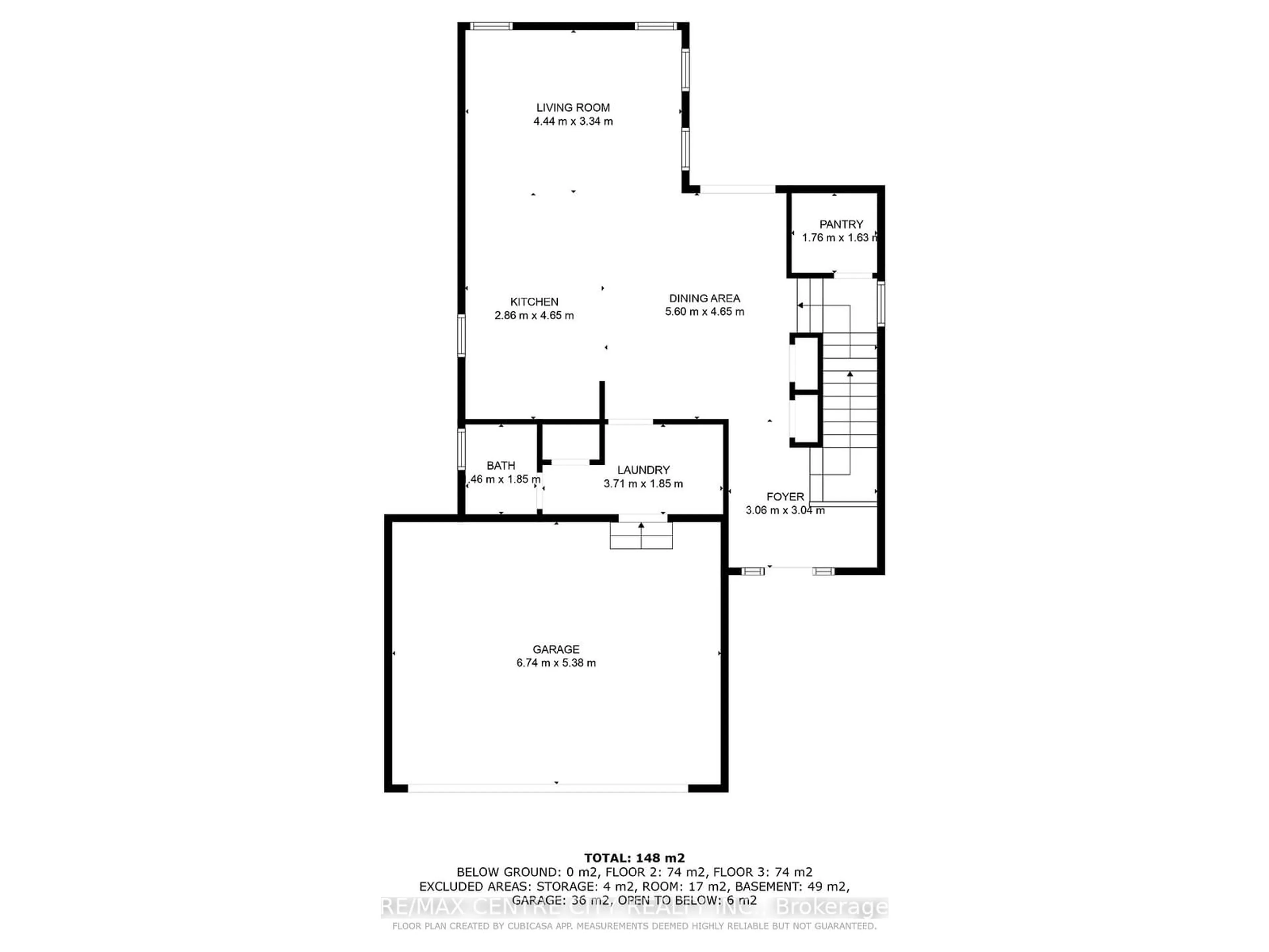 Floor plan for 40 Livingstone Dr, Tillsonburg Ontario N4G 0J3