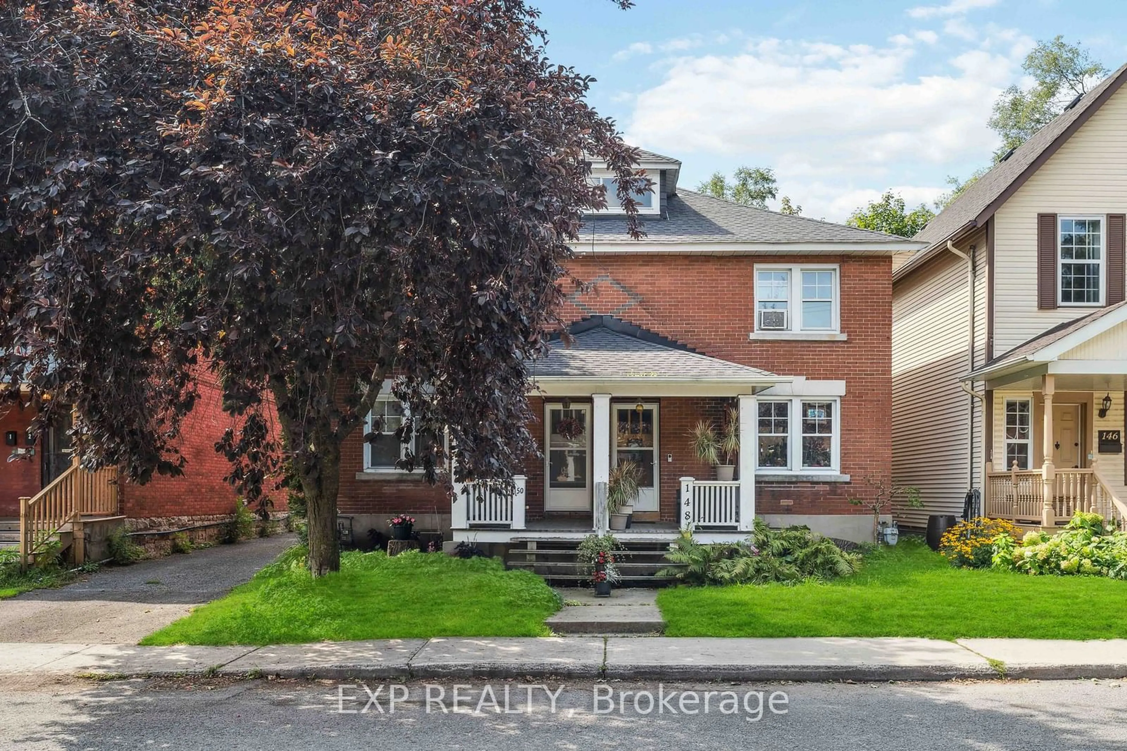 Home with brick exterior material, street for 150 Hinton Ave, Tunneys Pasture and Ottawa West Ontario K1Y 1A1